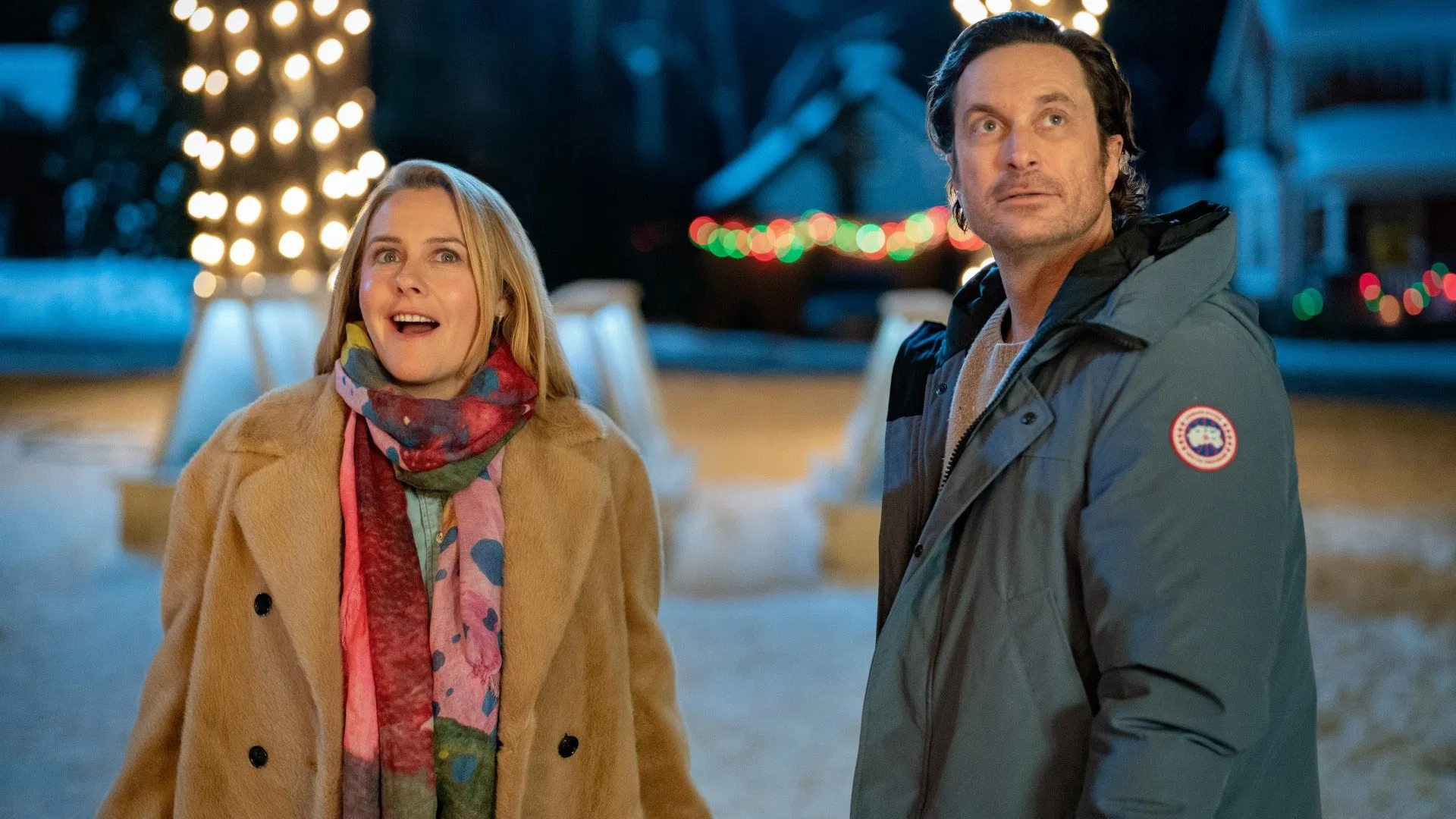 A Merry Little Ex‑Mas (2025) 2025, Alicia Silverstone, Holly Hester, Jameela Jamil, Komedi, Oliver Hudson, Steve Carr