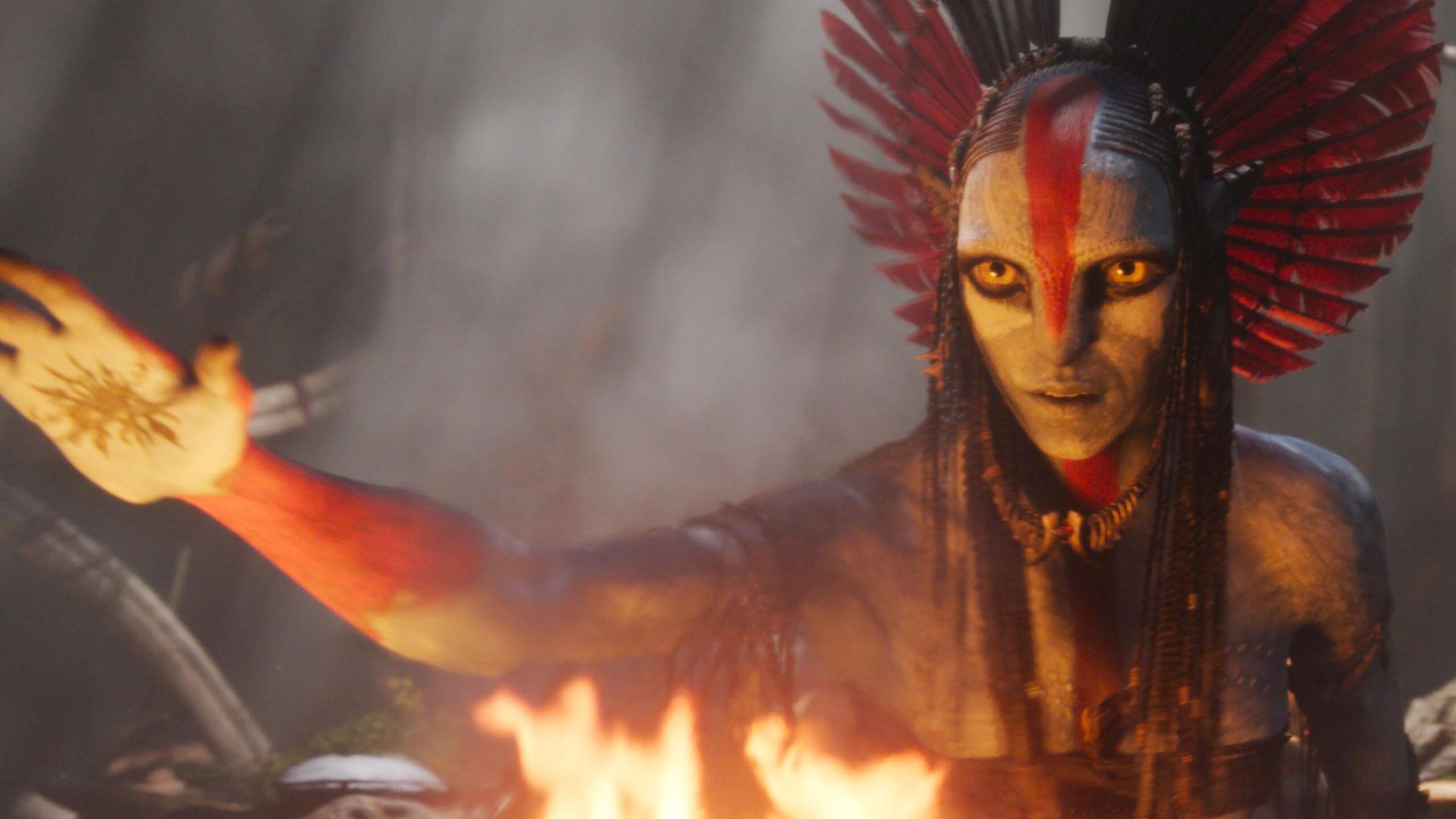 Avatar: Fire and Ash filminden bir kare.