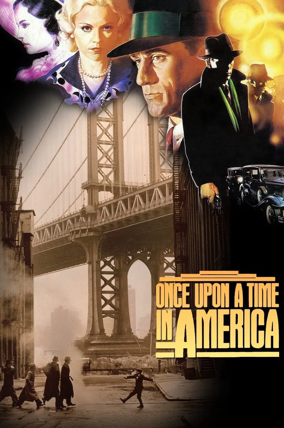 Bir Zamanlar Amerika'da - Once Upon A Time in America (1984) 2 Bir Zamanlar Amerika'da - Once Upon A Time in America (1984) 1984, Dram, Elizabeth McGovern, Harry Grey, James Woods, Leonardo Benvenuti, Piero De Bernardi, Robert De Niro, Sergio Leone, Suç