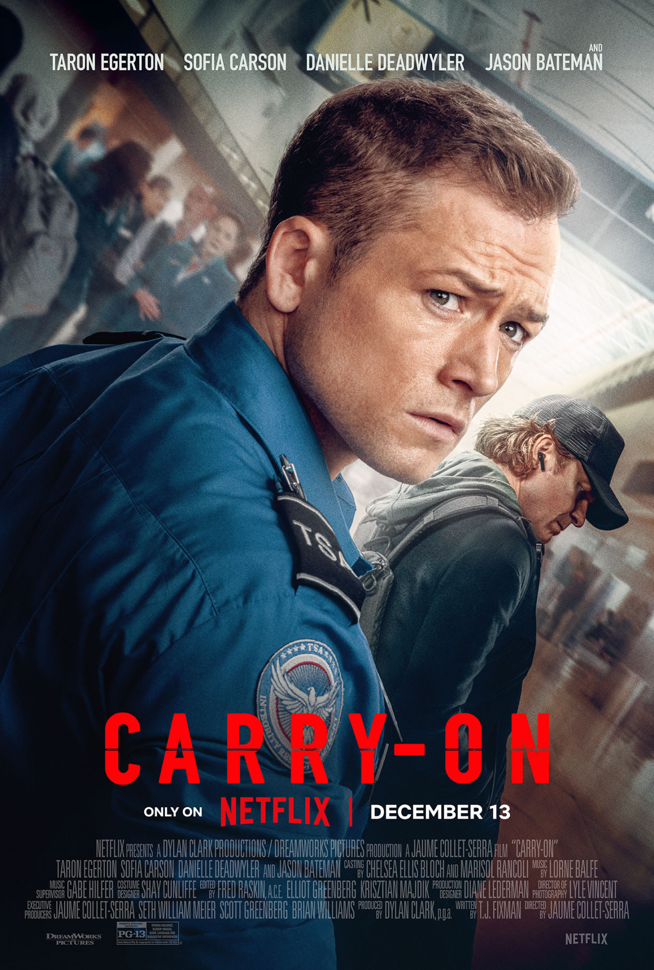 Kabin Bagajı - Carry-On (2024) 2024, Aksiyon, Gerilim, Jason Bateman, Jaume Collet-Serra, Netflix, Sofia Carson, Suç, T.J. Fixman, Taron Egerton