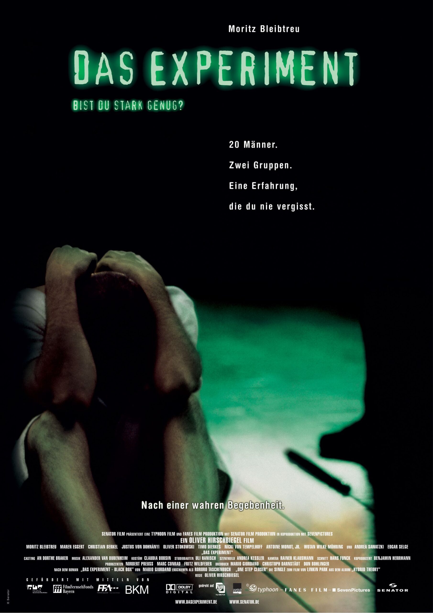 Deney - Das Experiment (2001) 2001, Christian Berkel, Christoph Darnstadt, Don Bohlinger, Dram, Gerilim, Mario Giordano, Moritz Bleibtreu, Oliver Hirschbiegel, Oliver Stokowski