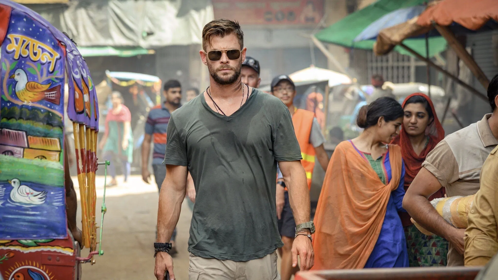 Extraction (2020) 2020, Aksiyon, Ande Parks, Anthony Russo, Bryon Lerum, Chris Hemsworth, Gerilim, Joe Russo, Ryder Lerum, Sam Hargrave, Suç