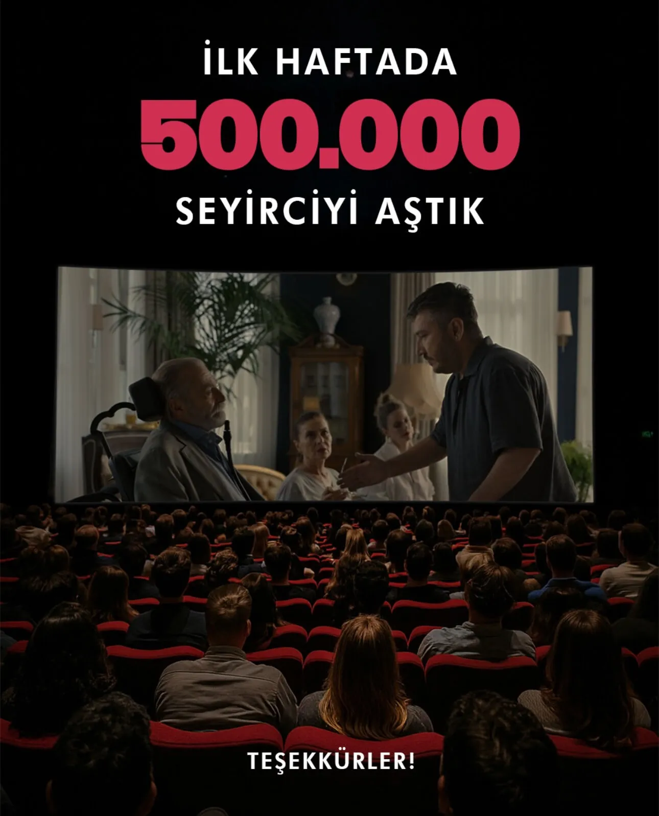 Feyyaz Yiğit’in “Yan Yana” Filmi İlk Haftasında 500 Bini Aştı: Türk Sineması İçin Büyük Başarı