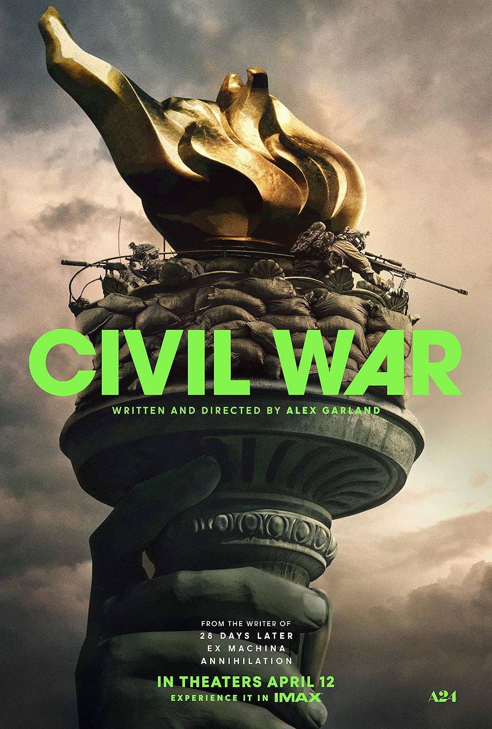 İç Savaş - Civil War (2024) 2024, Aksiyon, Alex Garland, Gerilim, Kirsten Dunst, Nick Offerman, Wagner Moura