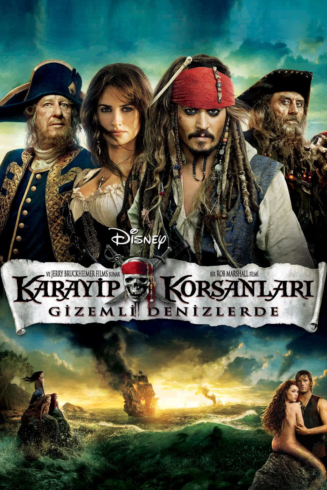 Karayip Korsanları: Gizemli Denizlerde - Pirates of the Caribbean: On Stranger Tides (2011) 2011, Aksiyon, Fantastik, Macera