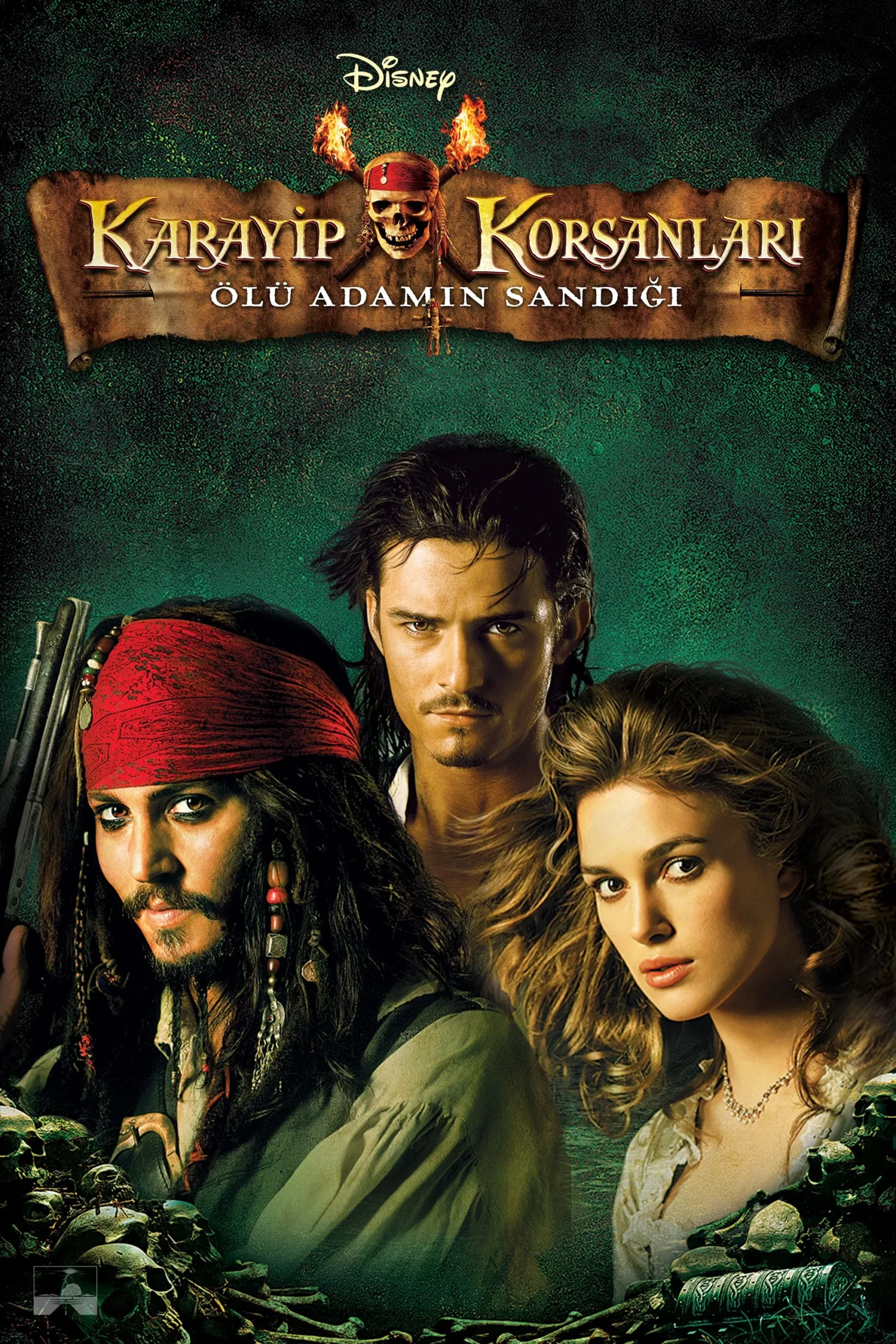 Karayip Korsanları: Ölü Adamın Sandığı - Pirates of the Caribbean: Dead Man's Chest (2006) 2006, Aksiyon, Fantastik, Macera