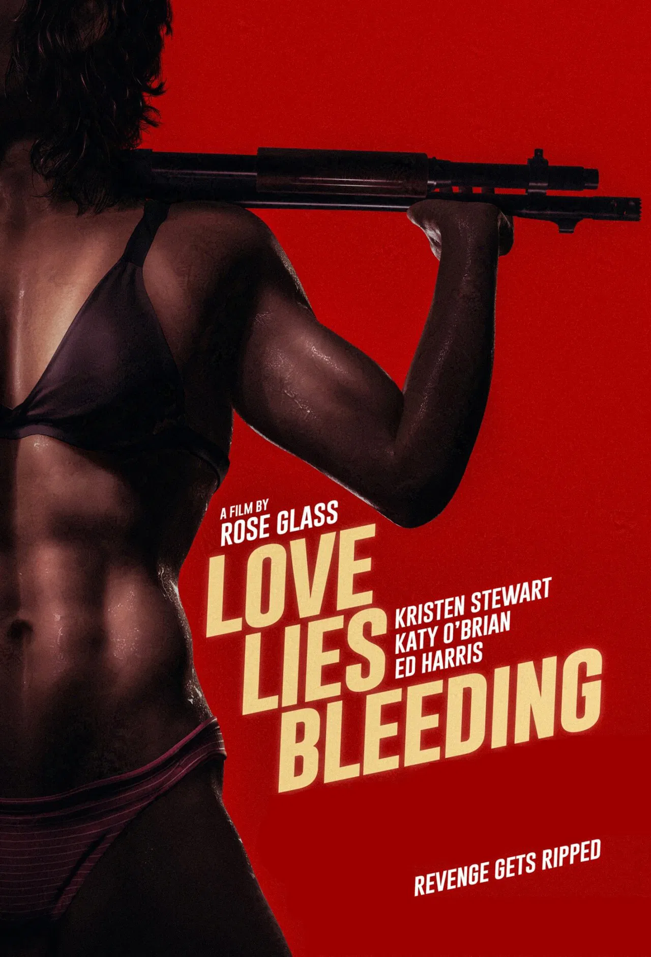 Love Lies Bleeding (2014) 1 Love Lies Bleeding (2014) 2014, Anna Baryshnikov, Dave Franco, Dram, Gerilim, Gizem, Kristen Stewart, Romantik, Rose Glass, Suç, Weronika Tofilska