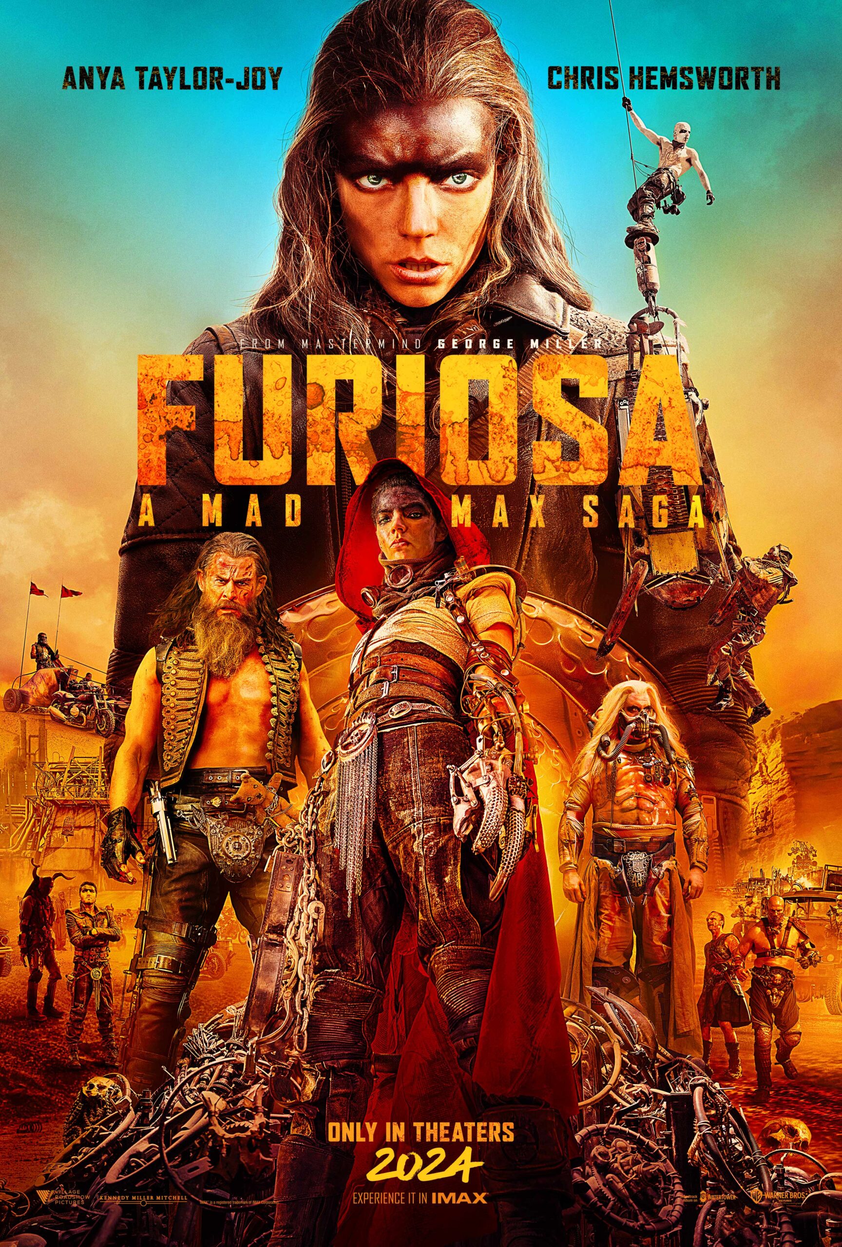 Furiosa: Bir Mad Max Destanı - Furiosa: A Mad Max (2024) 2024, Aksiyon, Anya Taylor-Joy, Chris Hemsworth, George Miller, Macera, Nick Lathouris, Tom Burke