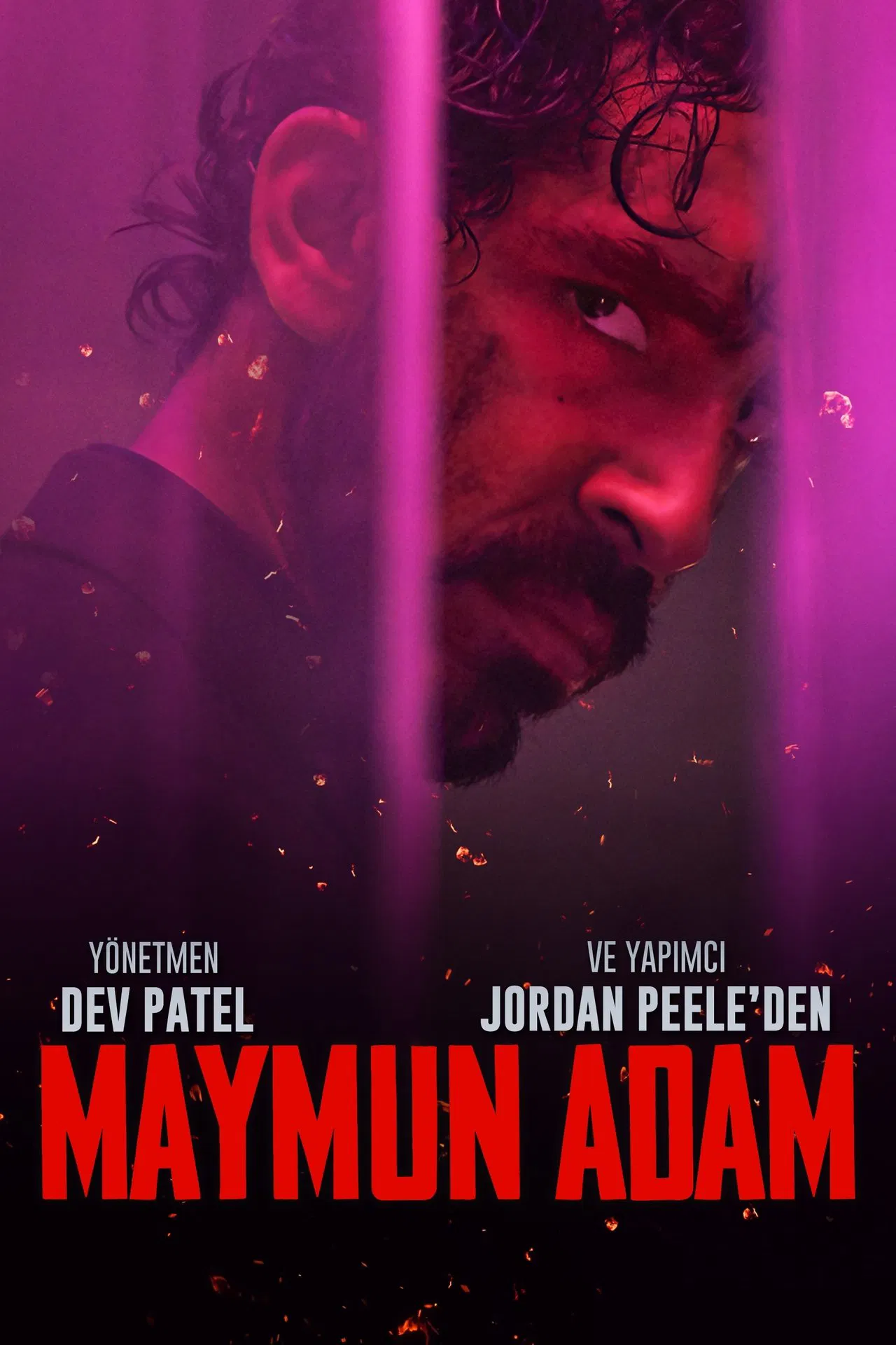 Maymun Adam - Monkey Man (2024) 2024, Aksiyon, Dev Patel, Gerilim, Jatin Malik, John Collee, Paul Angunawela, Pitobash, Suç