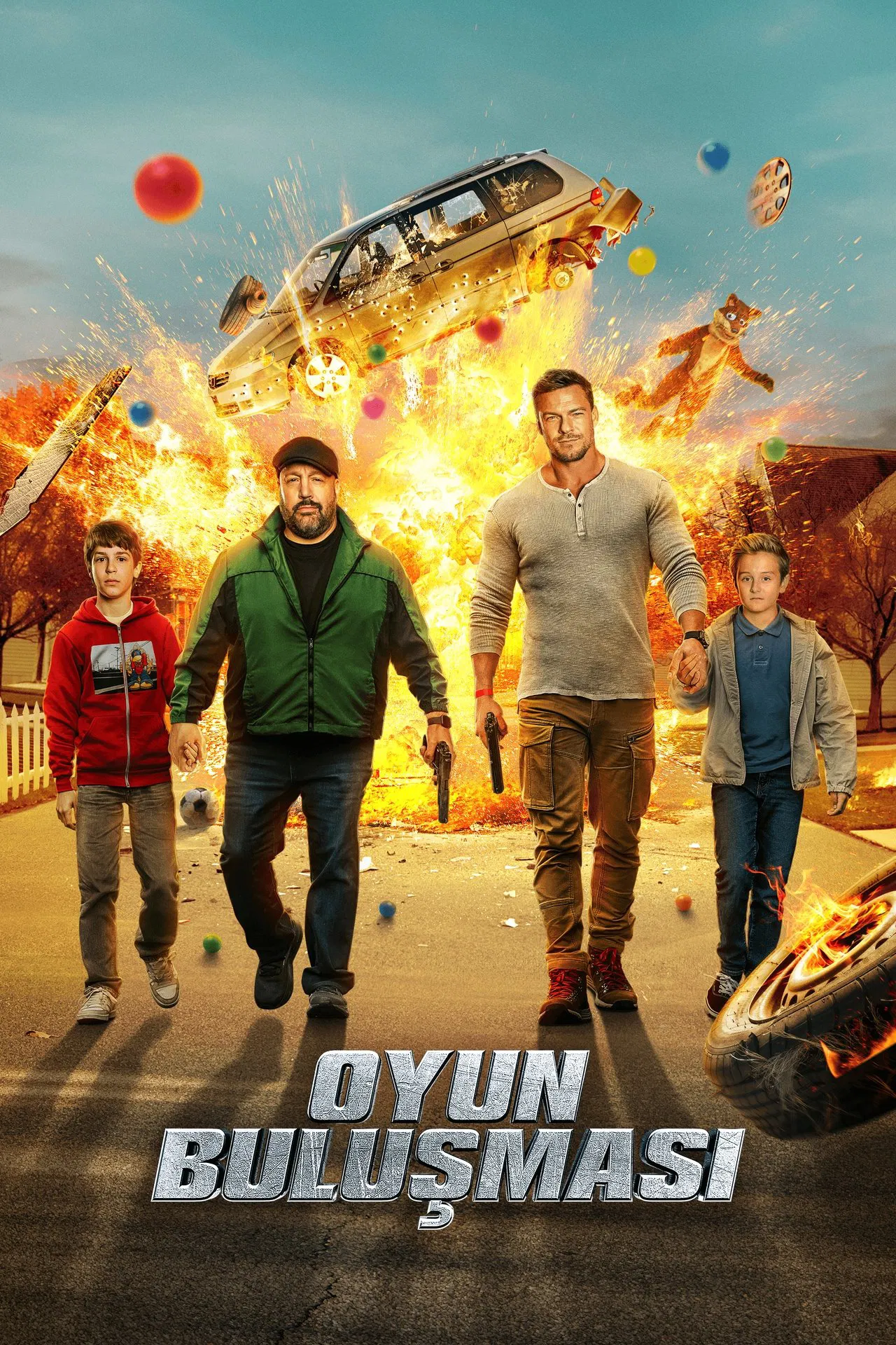 Oyun Buluşması - Playdate (2025) 2025, Aksiyon, Alan Ritchson, Banks Pierce, Kevin James, Komedi, Luke Greenfield, Neil Goldman