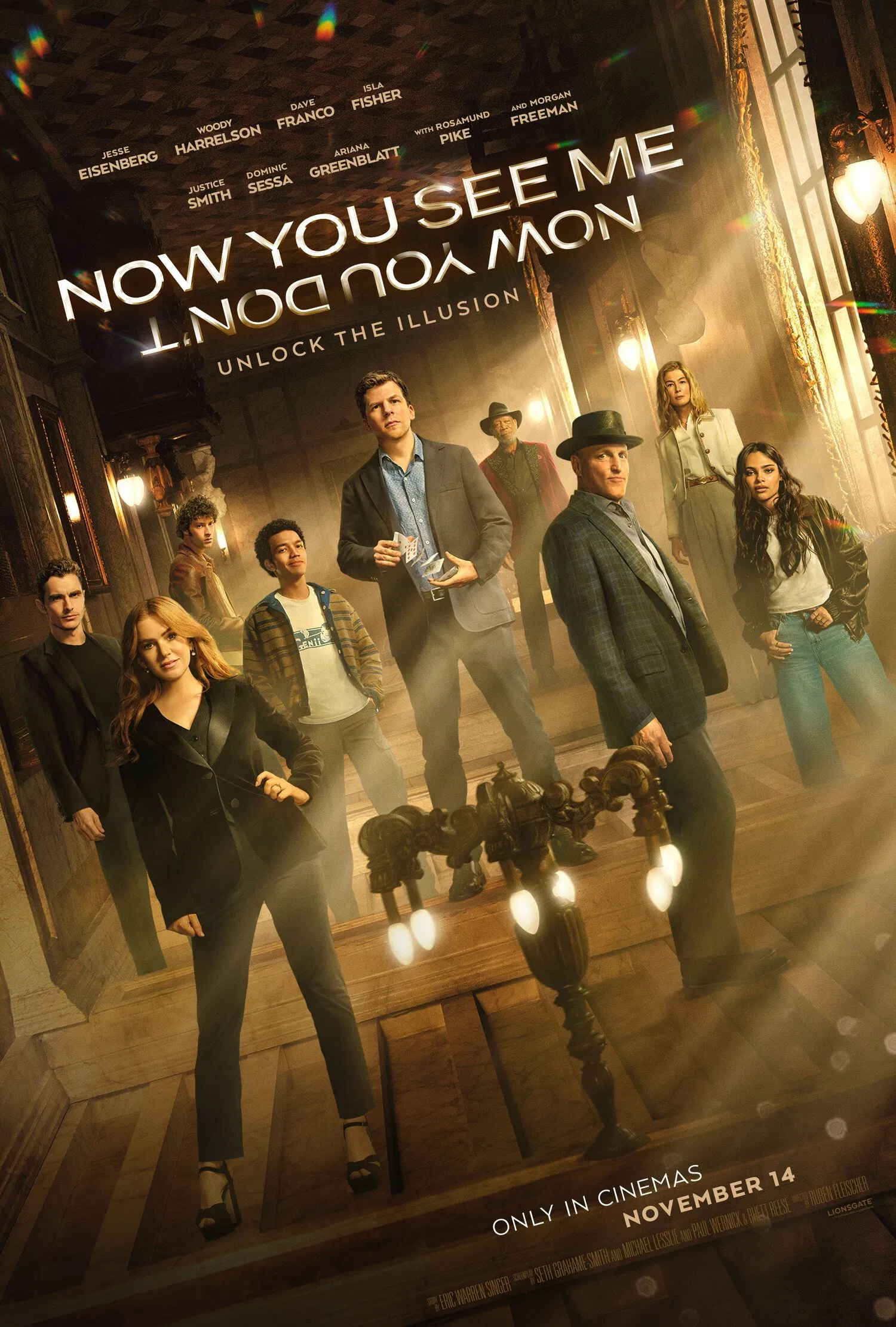 Sihirbazlar Çetesi 3 - Now You See Me 3: Now You Don't (2025) 2025, Gerilim, Michael Lesslie, Paul Wernick, Rhett Reese, Ruben Fleischer, Suç