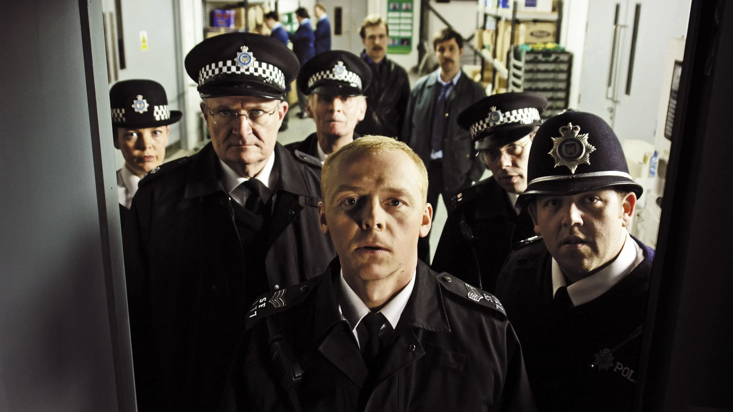 Sıkı Aynasızlar - Hot Fuzz (2007) 2007, Bill Nighy, Komedi, Martin Freeman, Simon Pegg