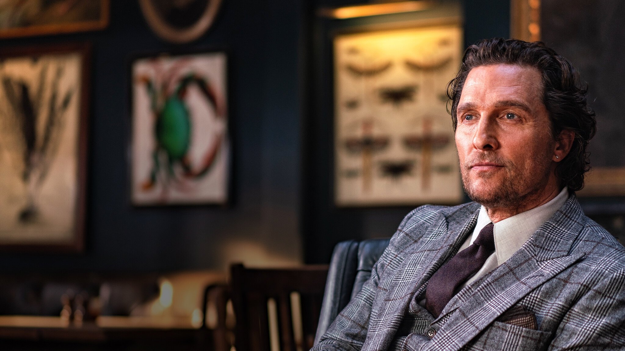 The Gentlemen (2019) 2019, Aksiyon, Charlie Hunnam, Guy Ritchie, Ivan Atkinson, Komedi, Marn Davies, Matthew McConaughey, Michelle Dockery, Suç