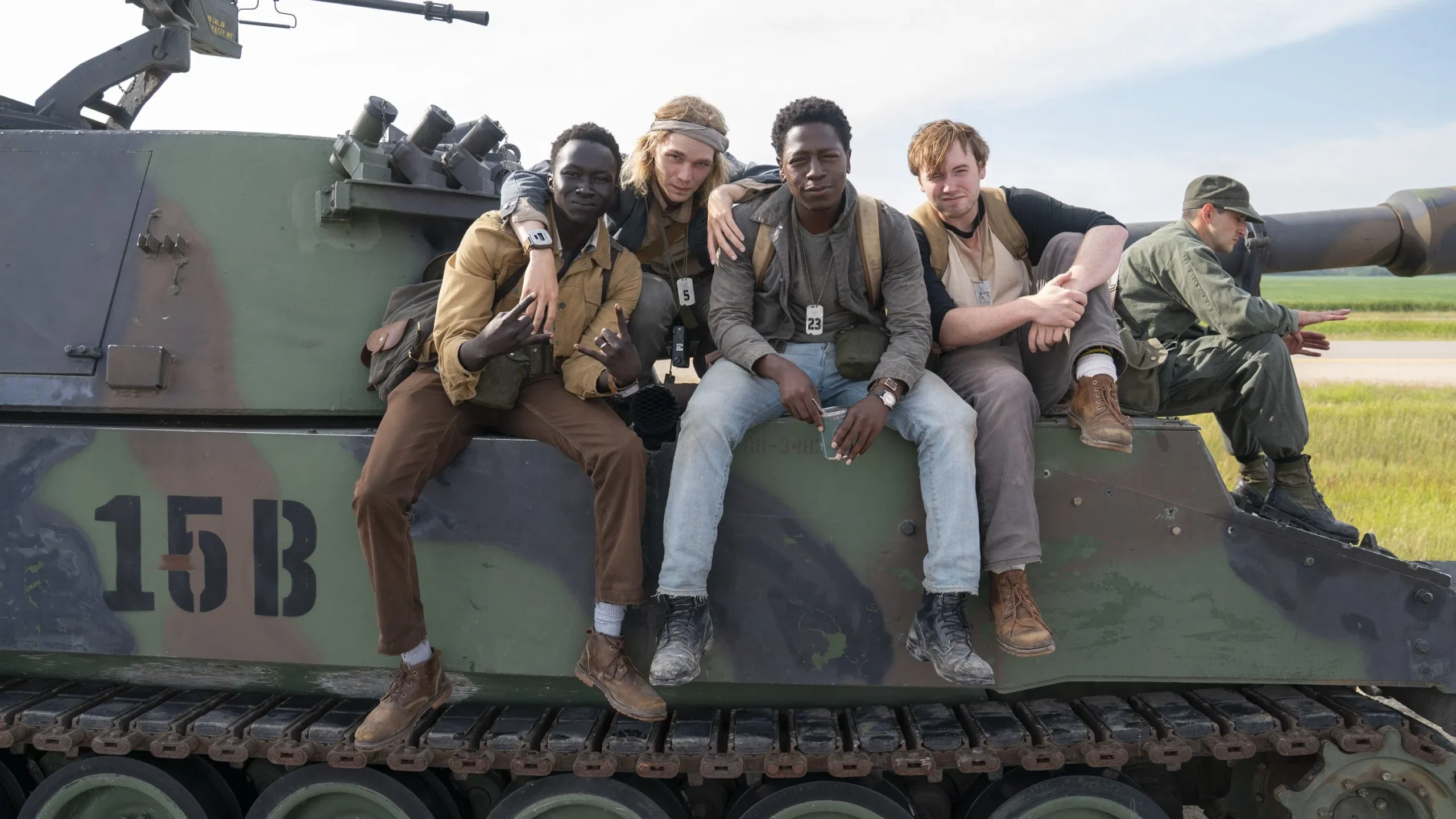 The Long Walk (2025) 2025, Bilim Kurgu, Cooper Hoffman, David Jonsson, Francis Lawrence, Garrett Wareing, Gerilim, Korku, Stephen King