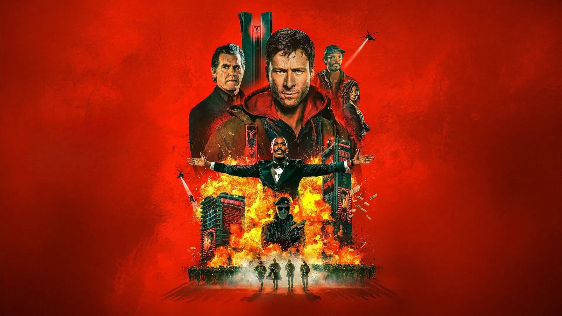 The Running Man Beklenen Gişe Başarısını Yakalayamadı 2 The Running Man filminin bir poster çalışması.