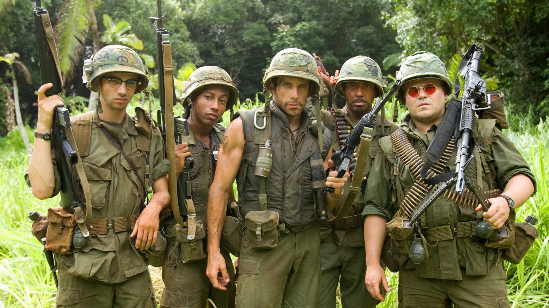 Tropik Fırtına - Tropic Thunder (2008) 2008, Aksiyon, Anthony Ruivivar, Ben Stiller, Jeff Black, Jeff Khan, Justin Theroux, Komedi, Robert Downey Jr., Savaş, Tom Cruise