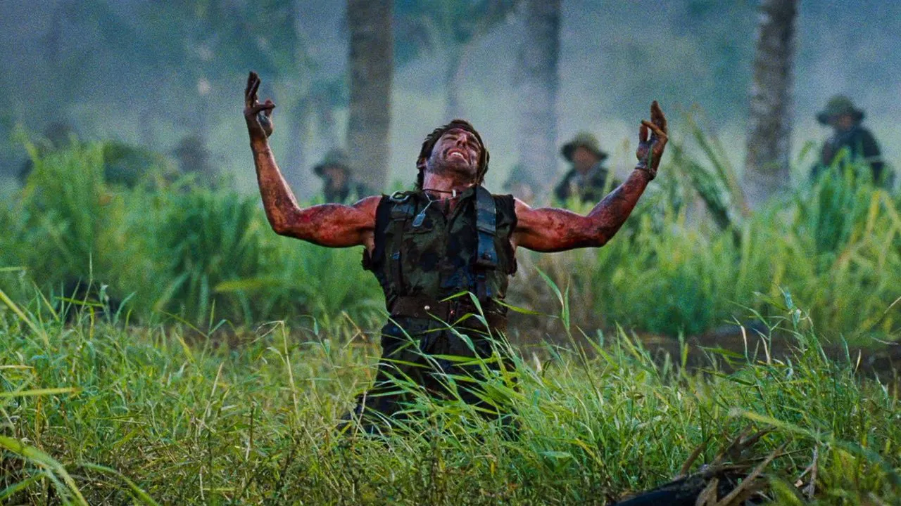 Tropik Fırtına - Tropic Thunder (2008) 2008, Aksiyon, Anthony Ruivivar, Ben Stiller, Jeff Black, Jeff Khan, Justin Theroux, Komedi, Robert Downey Jr., Savaş, Tom Cruise
