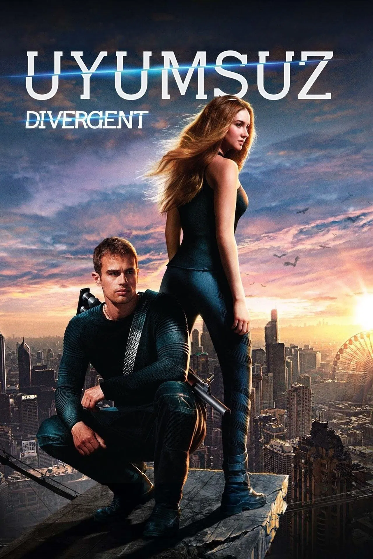 Uyumsuz - Divergent (2014) 2014, Aksiyon, Ashley Judd, Bilim Kurgu, Dram, Evan Daugherty, Gizem, Macera, Neil Burger, Shailene Woodley, Theo James, Vanessa Taylor, Veronica Roth