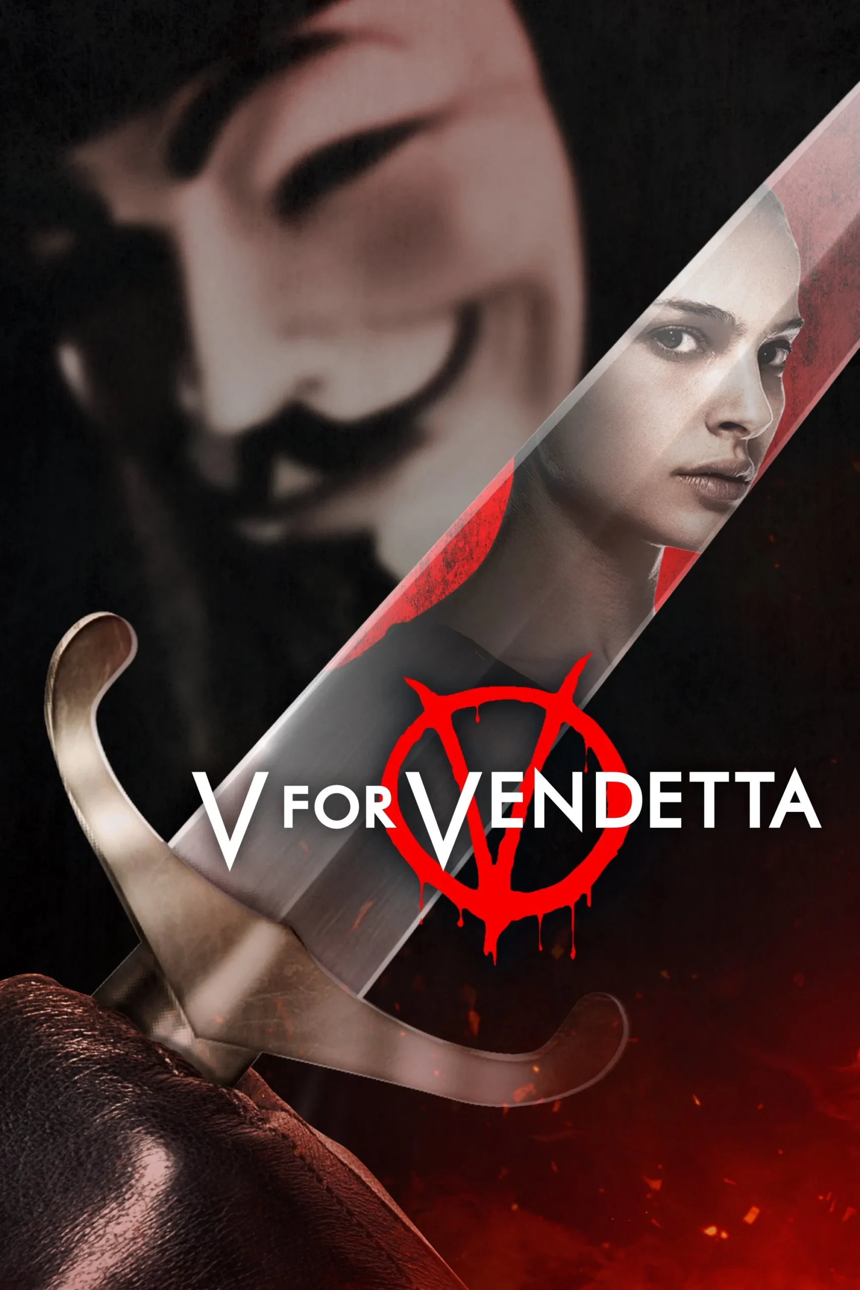 V for Vendetta - 2005 7 V for Vendetta - 2005 Aksiyon, Bilim Kurgu, Dram, Gerilim, Hugo Weaving, James McTeigue, John Hurt, Natalie Portman, Stephen Fry, Stephen Rea