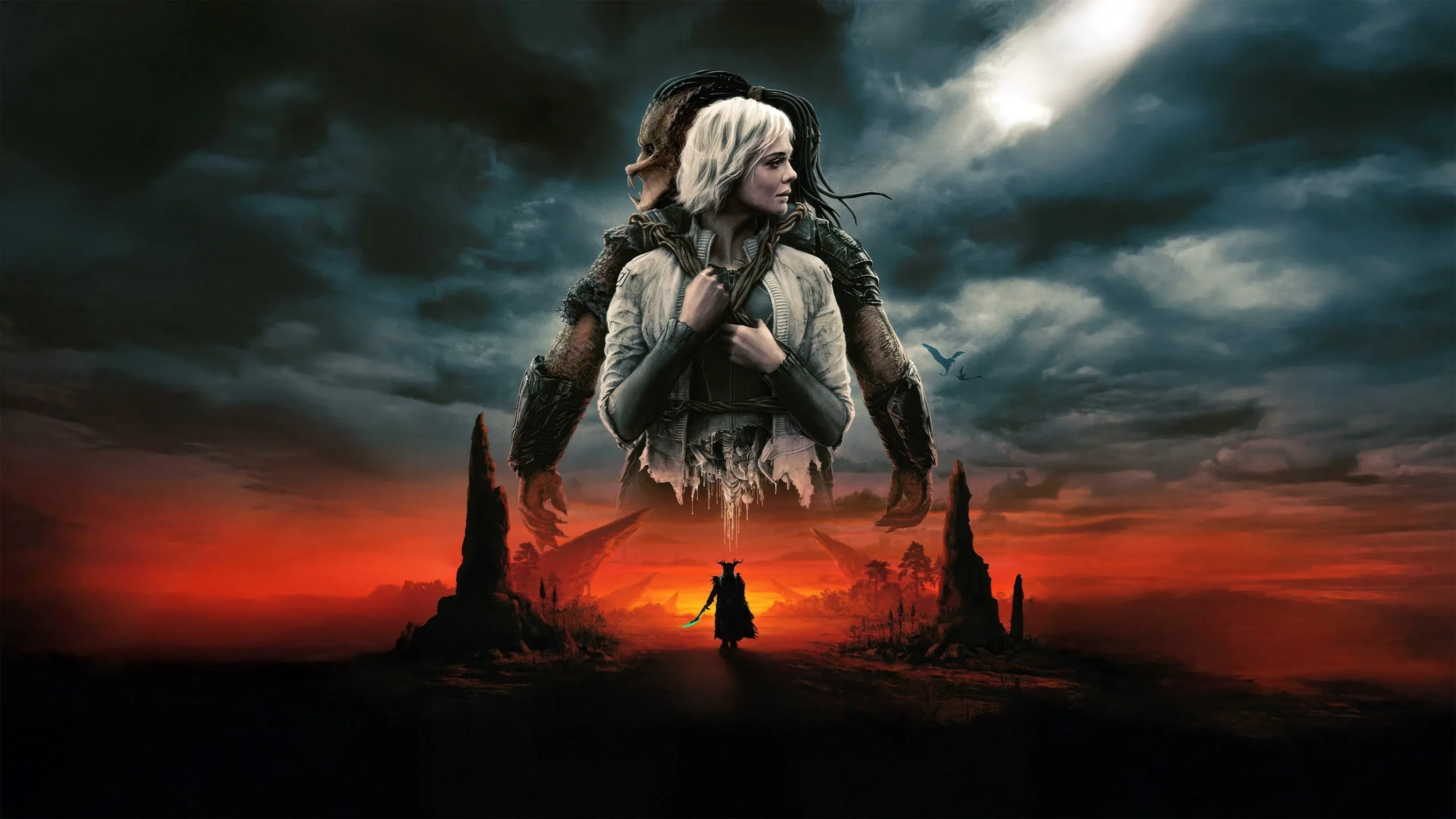 Vahşi Topraklar - Predator: Badlands (2025) 2025, Aksiyon, Bilim Kurgu, Dimitrius Schuster-Koloamatangi, Elle Fanning, Gerilim, Macera, Ravi Narayan
