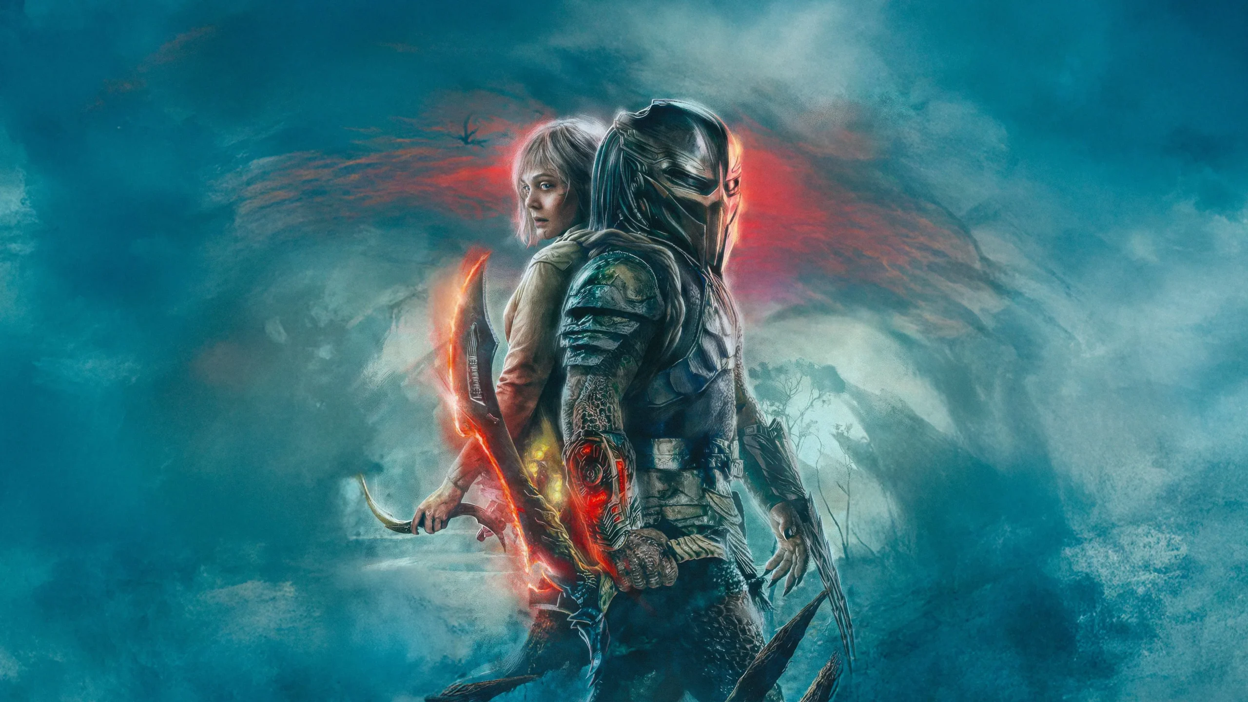 Vahşi Topraklar - Predator: Badlands (2025) 2025, Aksiyon, Bilim Kurgu, Dimitrius Schuster-Koloamatangi, Elle Fanning, Gerilim, Macera, Ravi Narayan