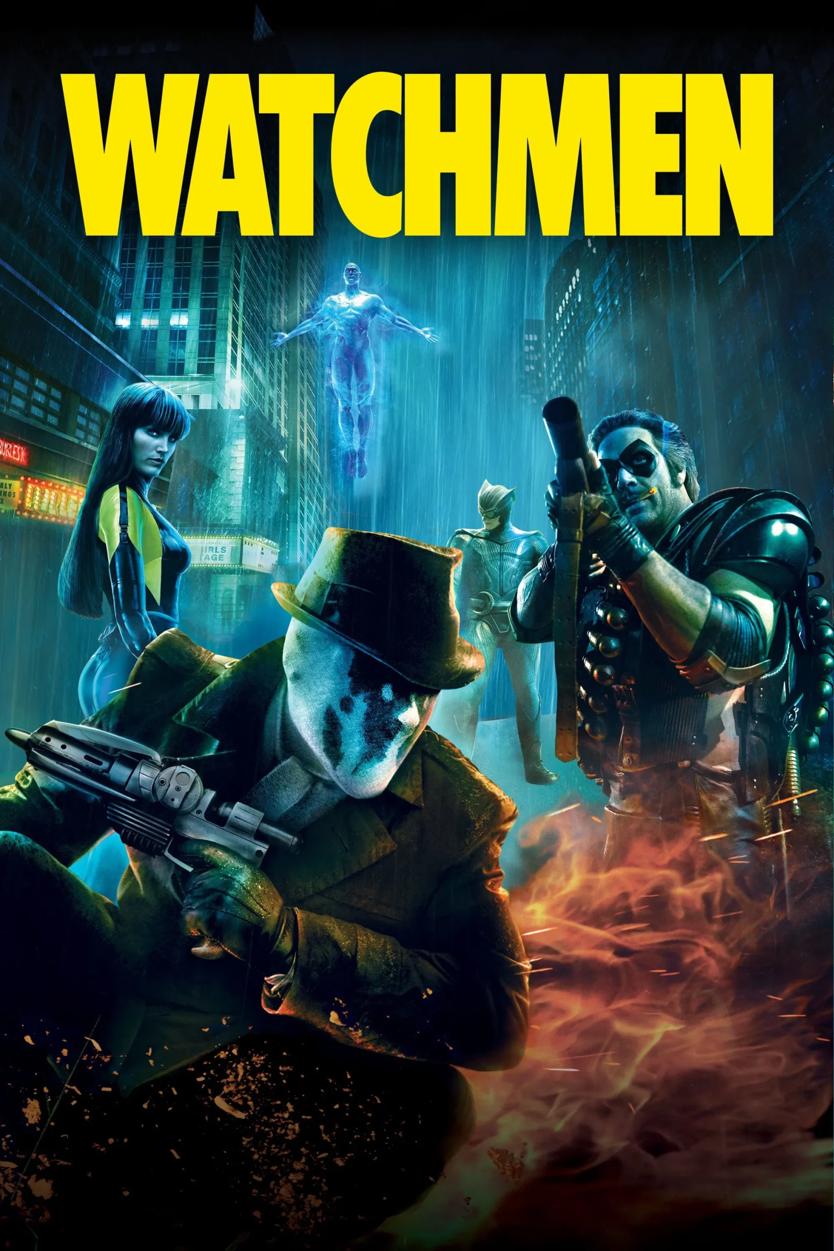 Watchmen (2009) 9 Watchmen (2009) Aksiyon, Bilim Kurgu, Billy Crudup, Dram, Gizem, Jackie Earle Haley, Jeffrey Dean Morgan, Malin Akerman, Matthew Goode, Patrick Wilson, Zack Snyder