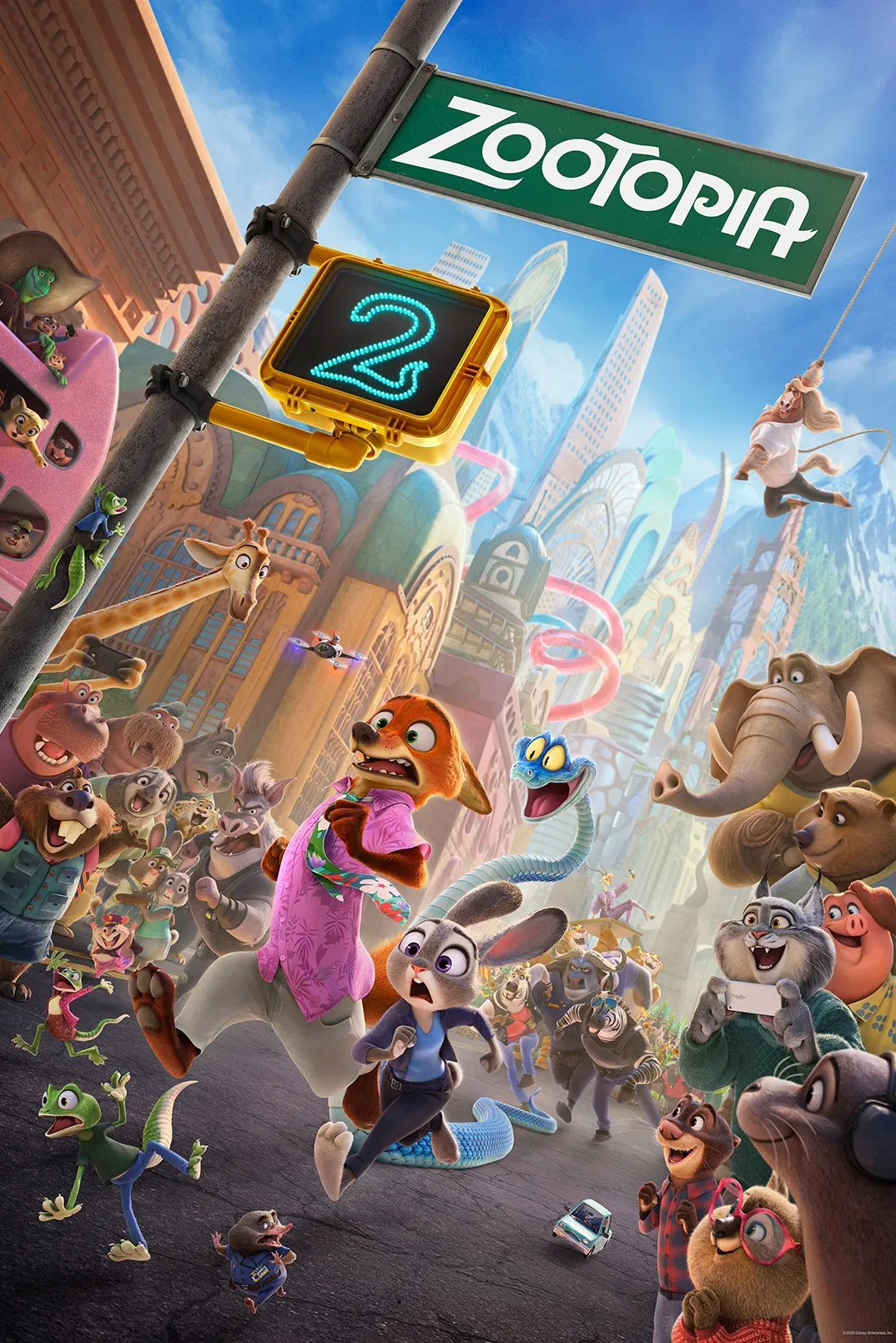 Zootropolis 2 - Zootopia 2 (2025) 2025, Aile, Aksiyon, Animasyon, Byron Howard, Ginnifer Goodwin, Jared Bush, Jason Bateman, Ke Huy Quan, Komedi, Mascera, Suç