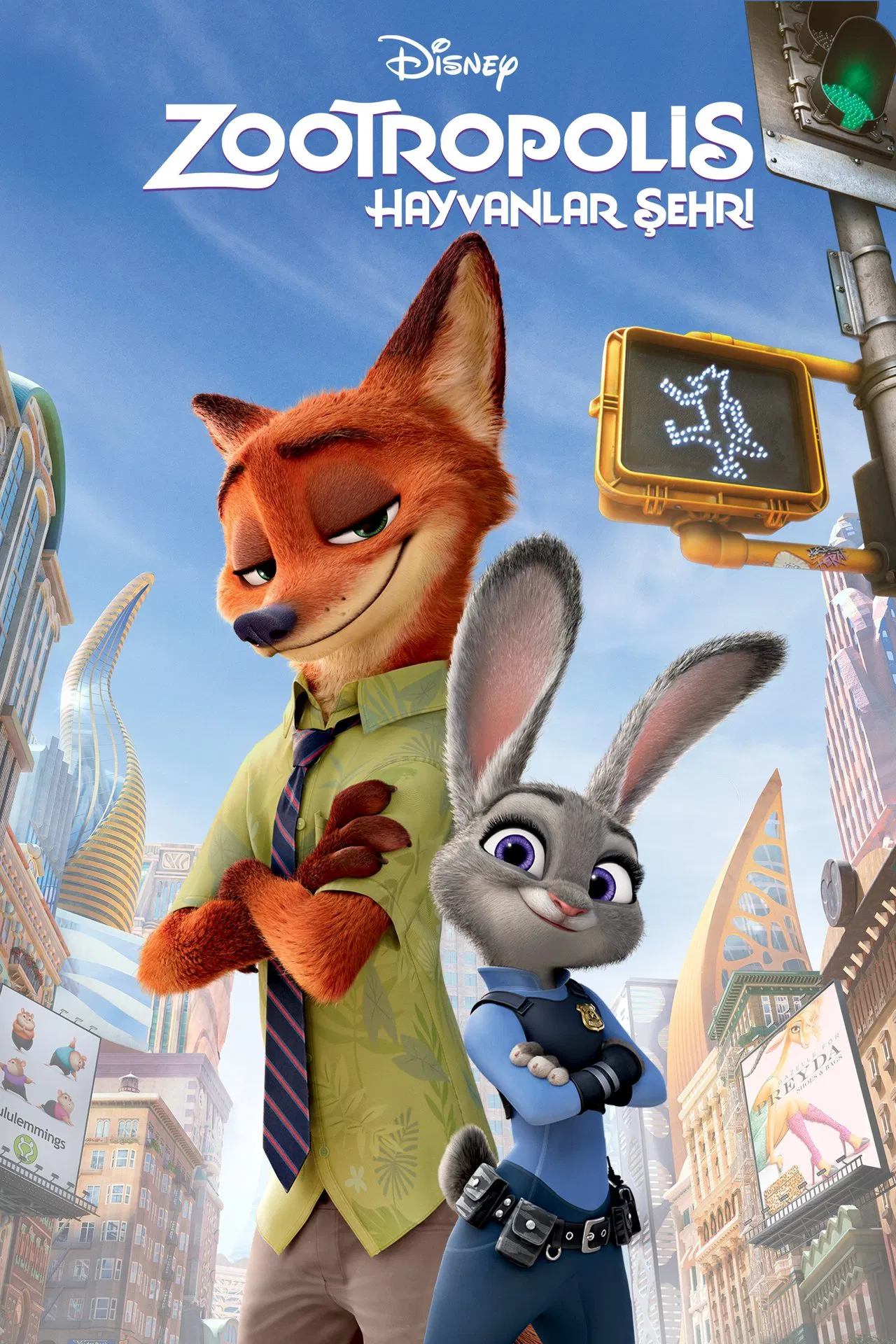 Zootropolis: Hayvanlar Şehri - Zootopia (2016) 2016, Aile, Aksiyon, Animasyon, Byron Howard, Ginnifer Goodwin, Idris Elba, Jared Bush, Jason Bateman, Komedi, Macera, Rich Moore