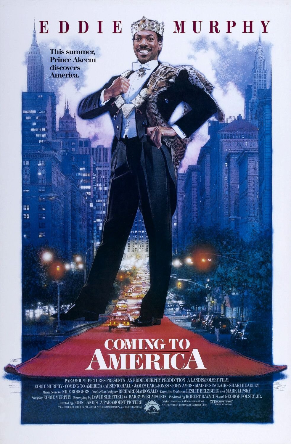 Amerikan Rüyası - Coming To America (1988) 9 Amerikan Rüyası - Coming To America (1988) 1988, Barry W. Blaustein, David Sheffield, Eddie Murphy, Garcelle Beauvais, John Landis, Komedi, Paul Bates, Romantik