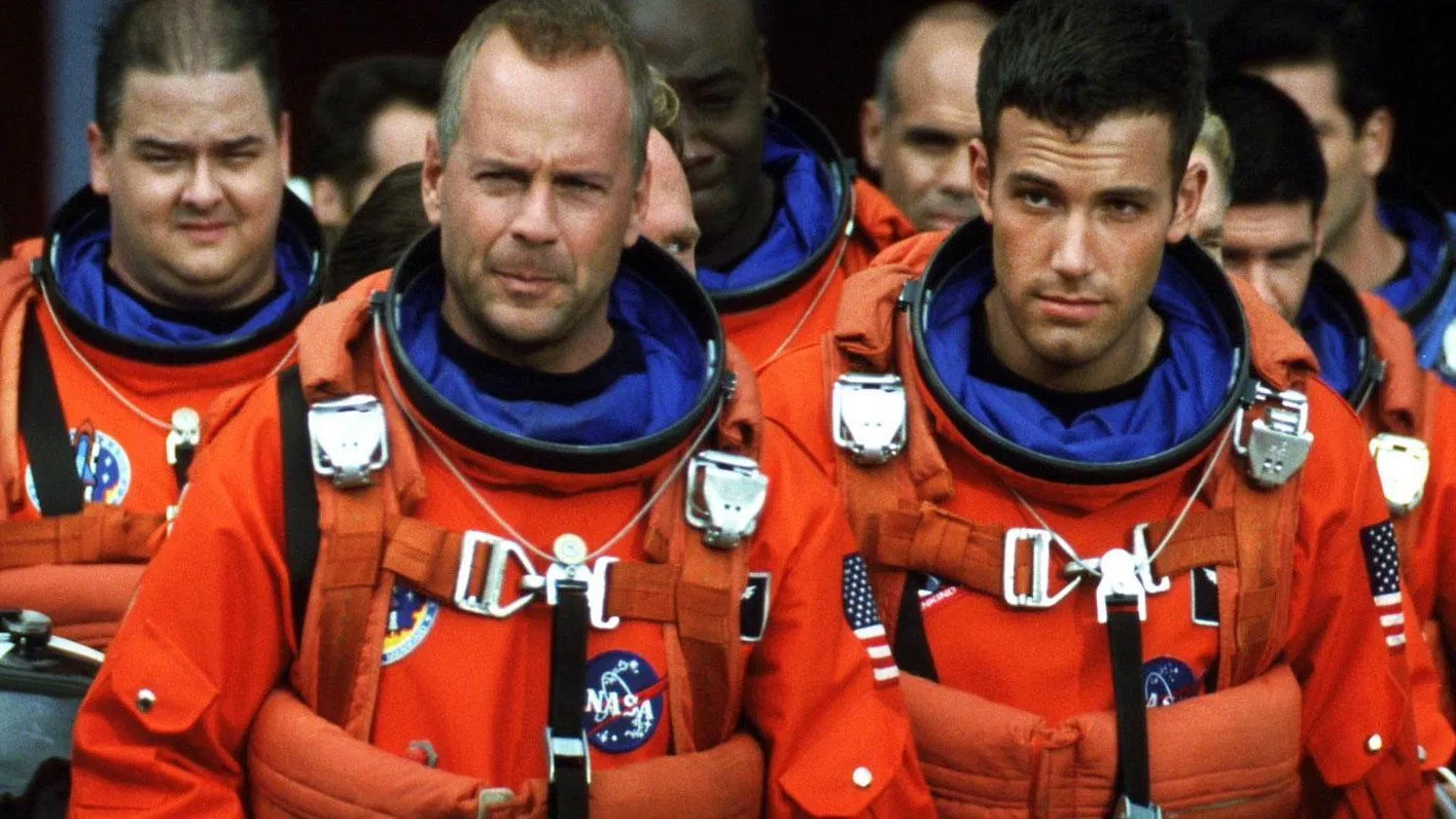 Armageddon (1998) 1998, Aksiyon, Ben Affleck, Bilim Kurgu, Billy Bob Thornton, Bruce Willis, Gerilim, J.J. Abrams, Jonathan Hensleigh, Liv Tyler, Macera, Michael Bay, Michael Clarke Duncan, Owen Wilson, Peter Stormare, Steve Buscemi, Tony Gilroy, Will Patton, William Fichtner