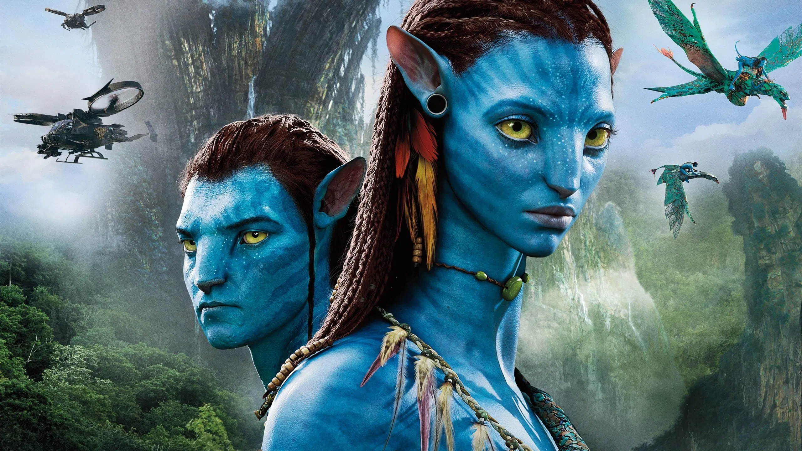 Avatar filmi için tasarlanmış güzel bir fotoğraf.