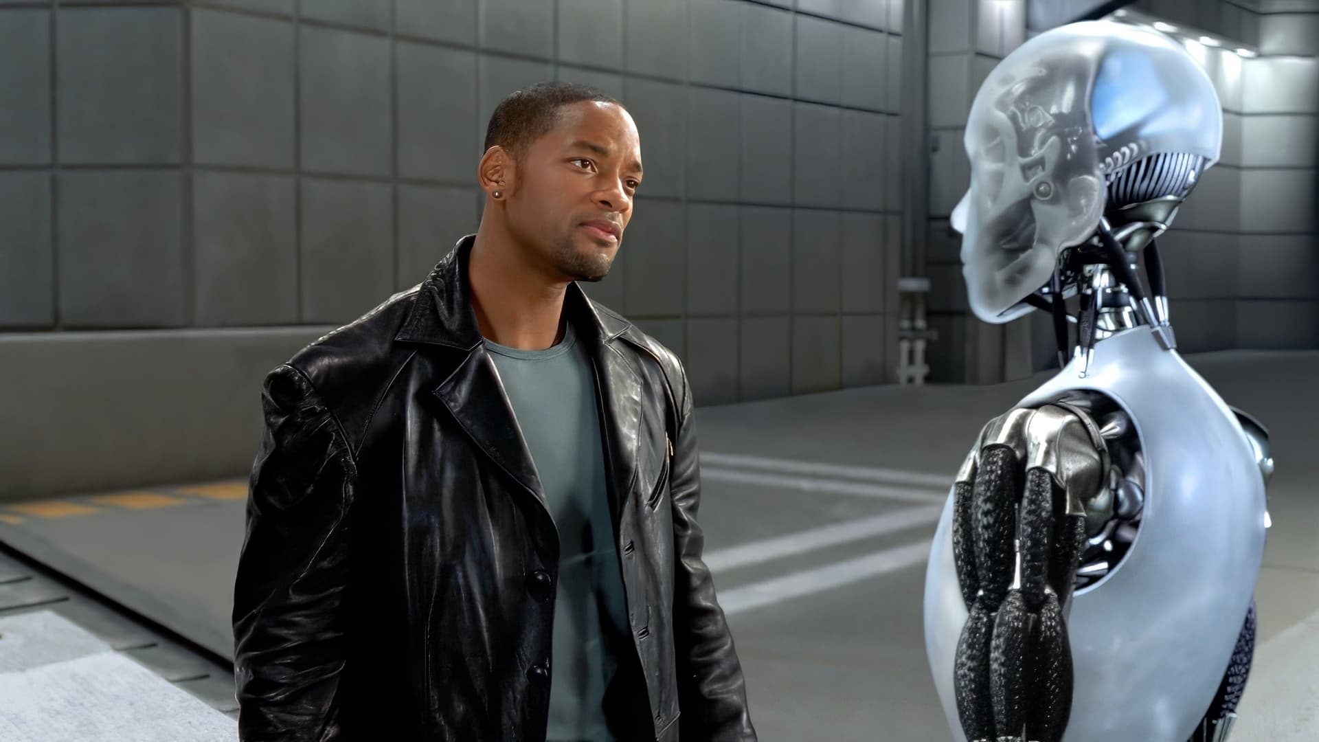 Ben Robot - I, Robot (2004) 2004, Akiva Goldsman, Aksiyon, Alex Proyas, Bilim Kurgu, Bridget Moynahan, Bruce Greenwood, Gerilim, Gizem, Isaac Asimov, Jeff Vintar, Will Smith