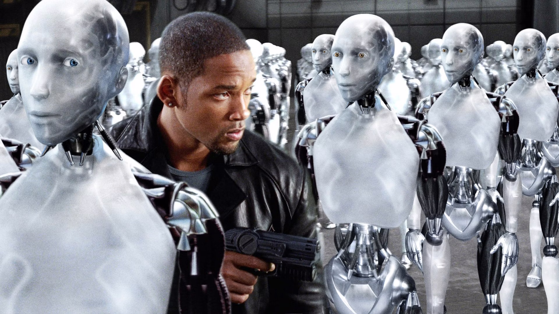 Ben Robot - I, Robot (2004) 2004, Akiva Goldsman, Aksiyon, Alex Proyas, Bilim Kurgu, Bridget Moynahan, Bruce Greenwood, Gerilim, Gizem, Isaac Asimov, Jeff Vintar, Will Smith