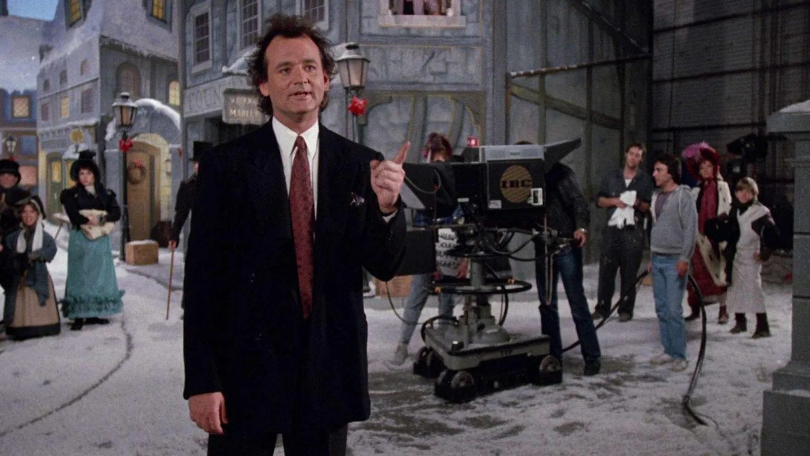 Benim Gecem - Scrooged (1988) 1988, Bill Murray, Bobcat Goldthwait, Carol Kane, Charles Dickens, David Johansen, Dram, Fantastik, John Forsythe, John Glover, Karen Allen, Komedi, Michael O'Donoghue, Mitch Glazer, Richard Donner, Robert Mitchum