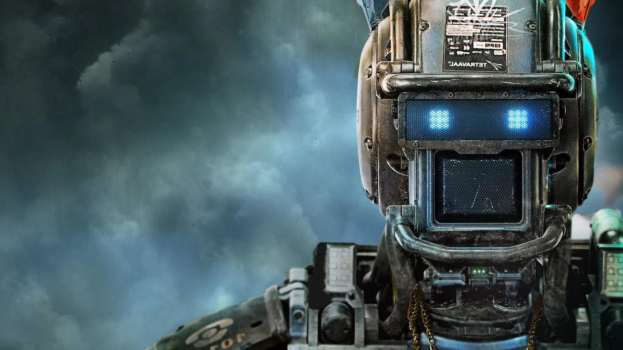 Chappie (2015) 2015, Aksiyon, Bilim Kurgu, Dev Patel, Dram, Gerilim, Hugh Jackman, Jose Pablo Cantillo, Neill Blomkamp, Ninja, Sharlto Copley, Sigourney Weaver, Suç, Terri Tatchell, Yo-Landi Visser