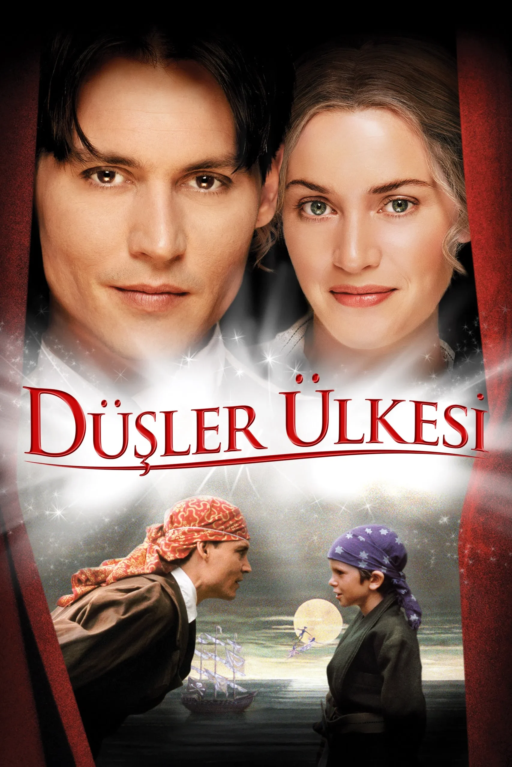 Düşler Ülkesi - Finding Neverland (2004) 2004, Aile, Allan Knee, Biyografi, David Magee, Dram, Dustin Hoffman, Freddie Highmore, Joe Prospero, Johnny Depp, Julie Christie, Kate Winslet, Marc Forster, Radha Mitchell
