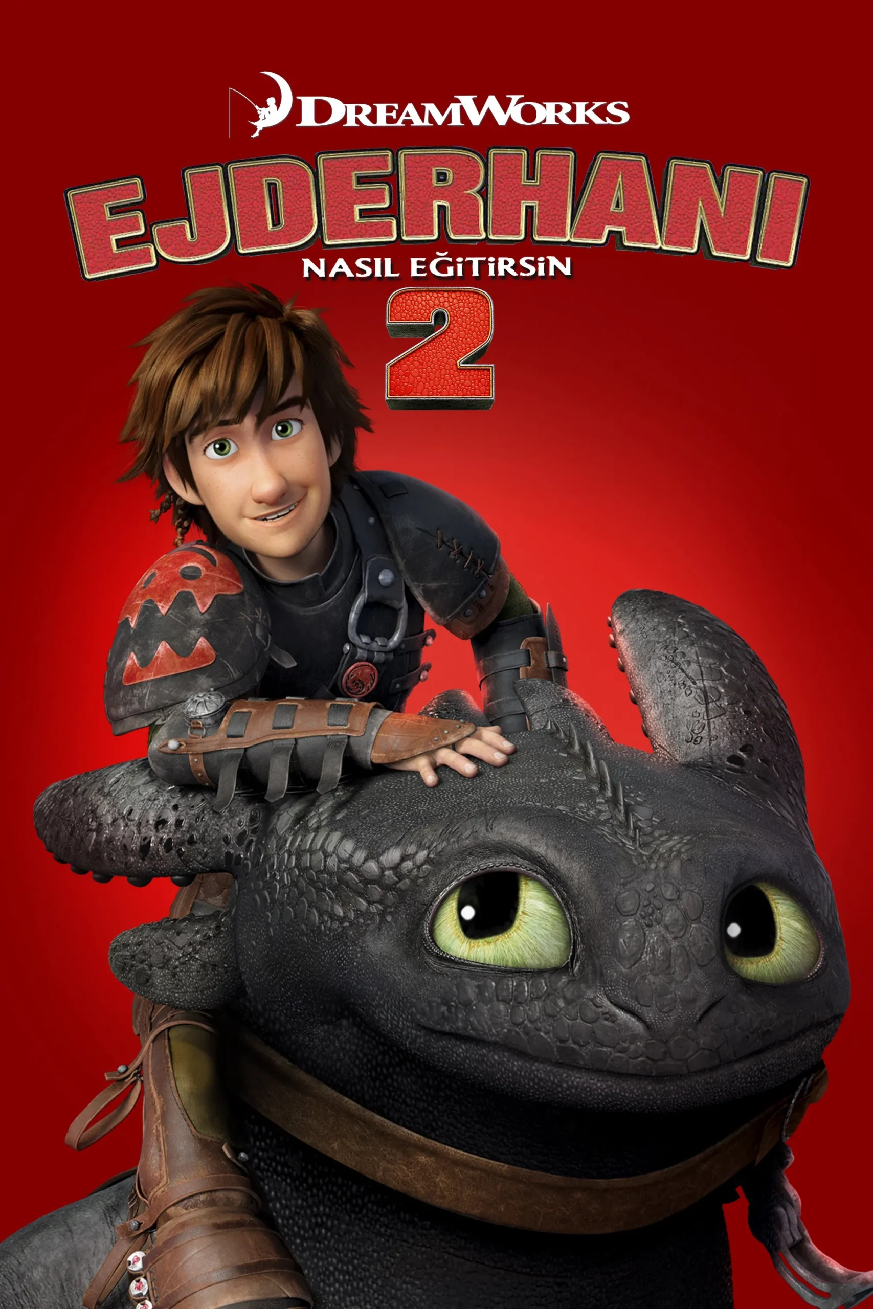 Ejderhanı Nasıl Eğitirsin 2 filminin güzel posteri.
