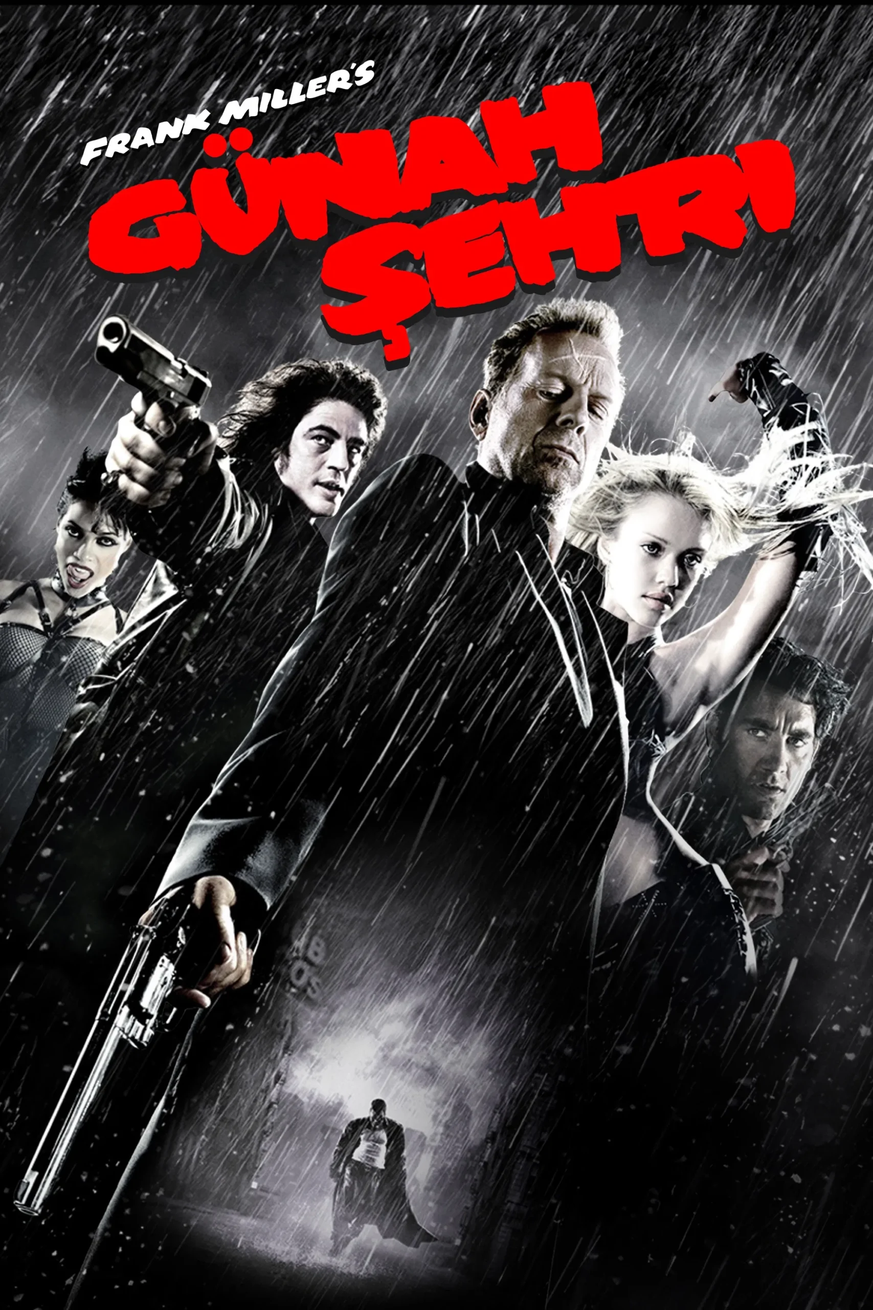 Günah Şehri - Sin City (2005) 7 Günah Şehri - Sin City filminin Türkçe afişi.