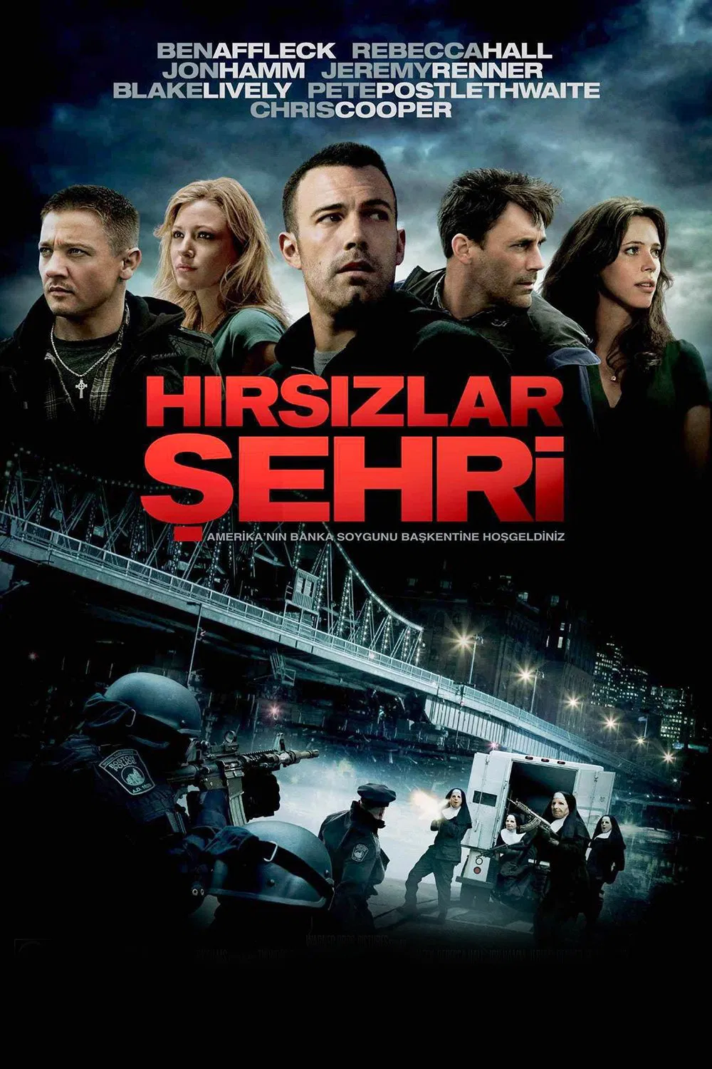Hırsızlar Şehri - The Town (2010) 2010, Aaron Stockard, Ben Affleck, Blake Lively, Dram, George Carroll, Gerilim, Jeremy Renner, Jon Hamm, Owen Burke, Peter Craig, Rebecca Hall, Suç, Titus Welliver