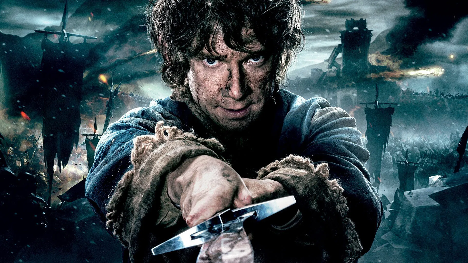 Hobbit: Beş Ordunun Savaşı filminden bir fotoğraf.