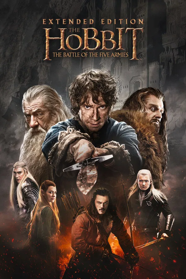 Hobbit: Beş Ordunun Savaşı - The Hobbit: The Battle of The Five Armies (2014) 2014, Aidan Turner, Dean O'Gorman, Fantastik, Fran Walsh, Graham McTavish, Ian McKellen, James Nesbitt, John Callen, Ken Stott, Macera, Martin Freeman, Peter Hambleton, Peter Jackson, Philippa Boyens, Richard Armitage, Stephen Hunter, William Kircher