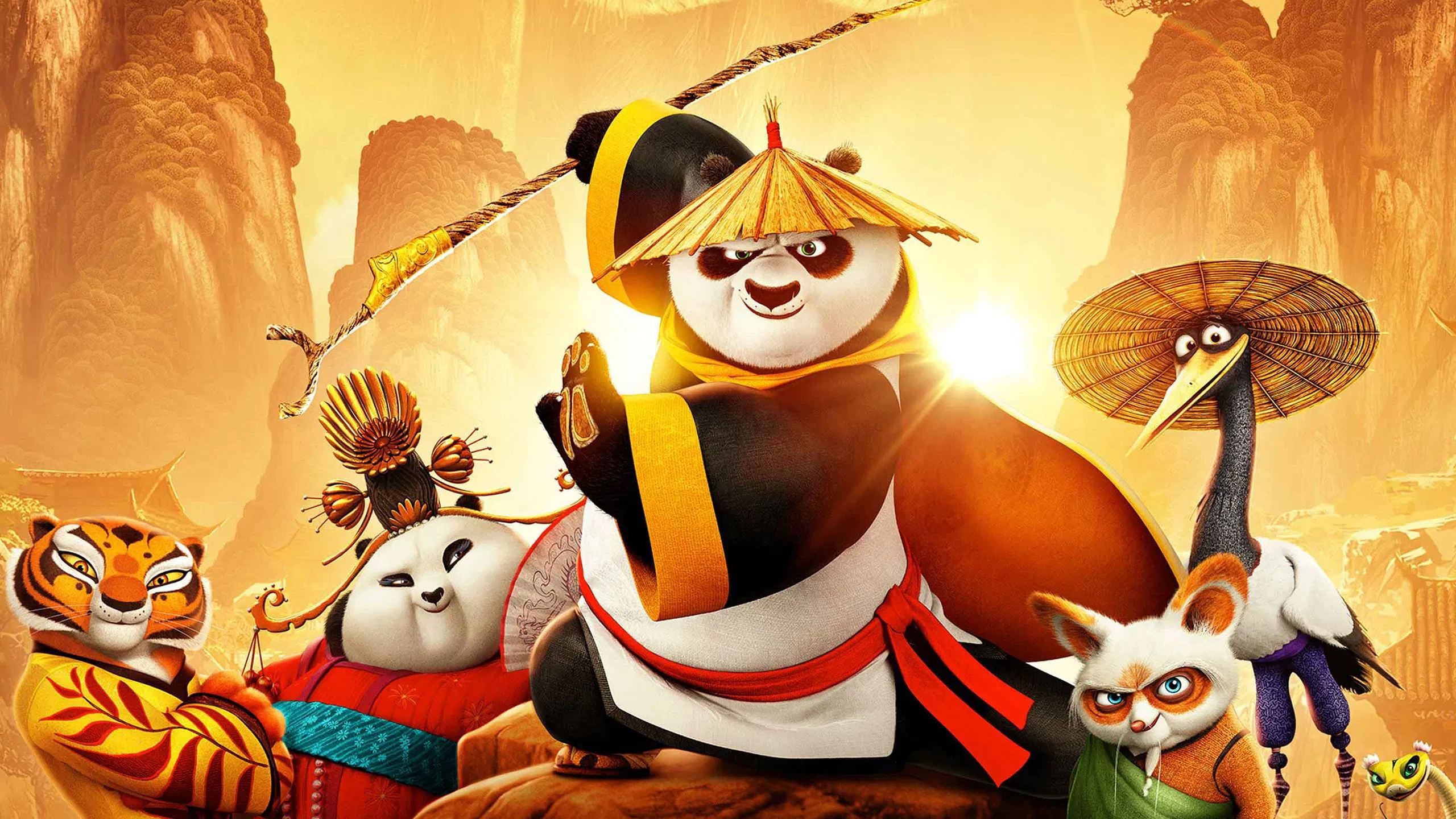 Kung Fu Panda 3 (2016) 2016, Aile, Aksiyon, Alessandro Carloni, Angelina Jolie, Animasyon, Bryan Cranston, David Cross, Dustin Hoffman, Ethan Reiff, Glenn Berger, J.K. Simmons, Jack Black, Jackie Chan, James Hong, Jennifer Yuh Nelson, Jonathan Aibel, Kate Hudson, Komedi, Lucy Liu, Macera, Randall Duk Kim, Seth Rogen