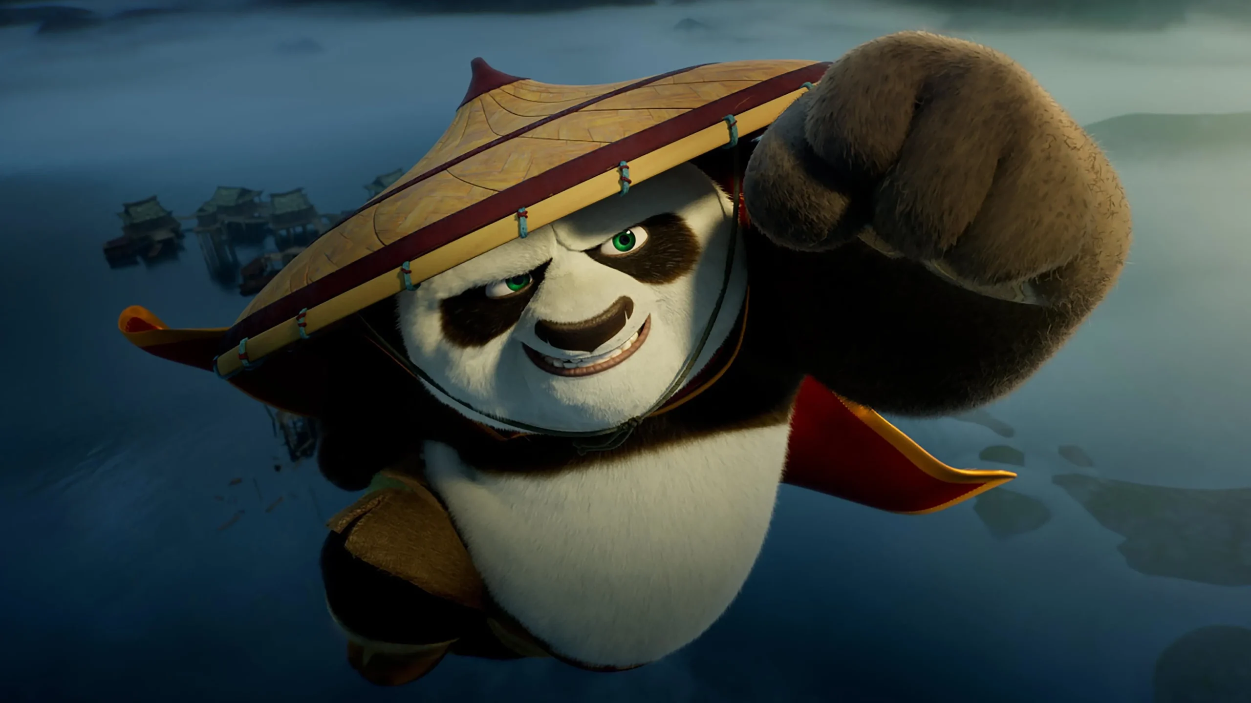 Kung Fu Panda 4 filminden güzel bir fotoğraf.