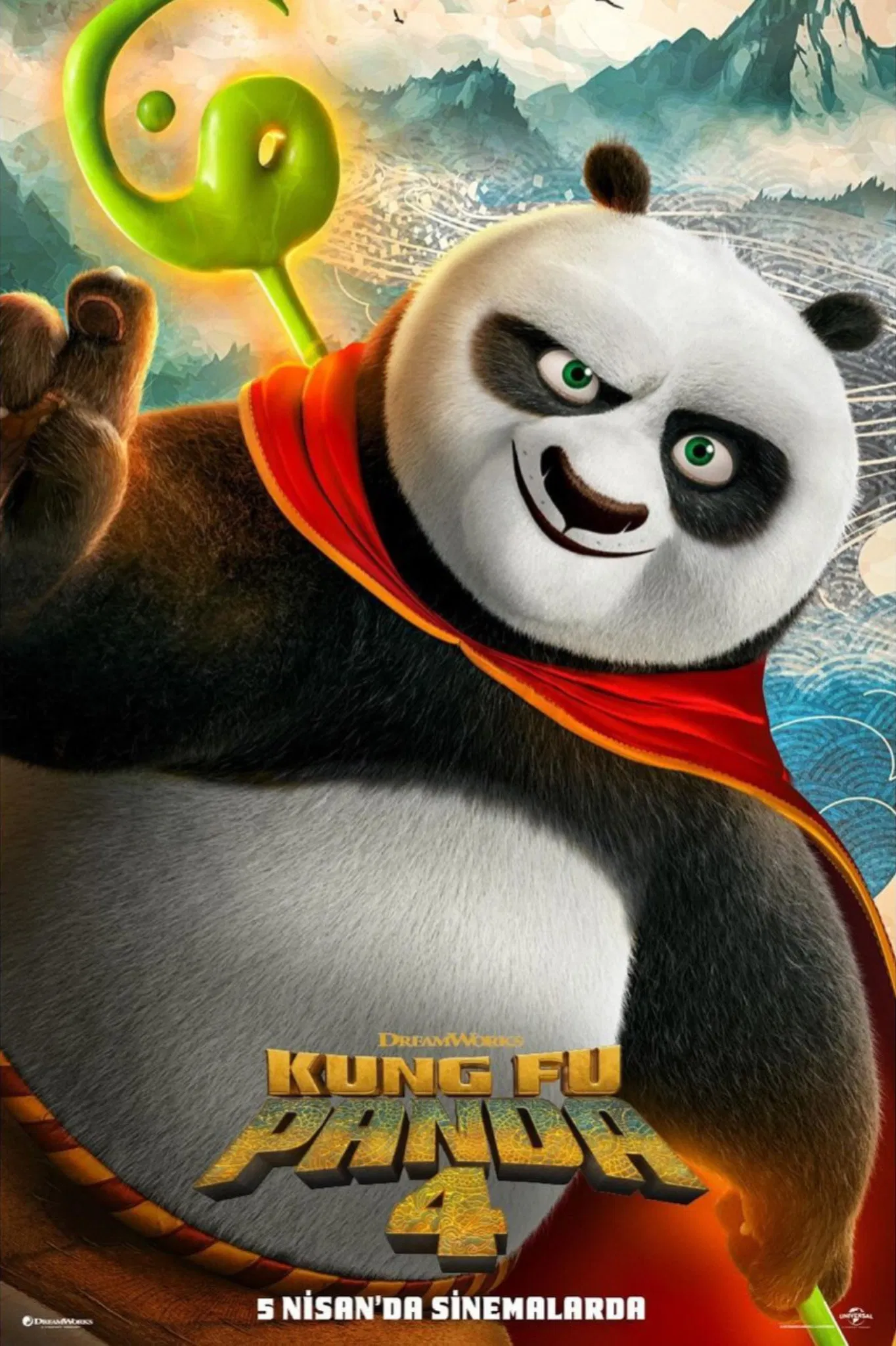 Kung Fu Panda 4 (2024) 8 Kung Fu Panda 4 (2024) 2024, Aksiyon, Animasyon, Awkwafina, Bryan Cranston, Darren Lemke, Dustin Hoffman, Glenn Berger, Ian McShane, Jack Black, James Hong, Jonathan Aibel, Ke Huy Quan, Komedi, Macera, Mike Mitchell, Seth Rogen, Stephanie Stine, Viola Davis