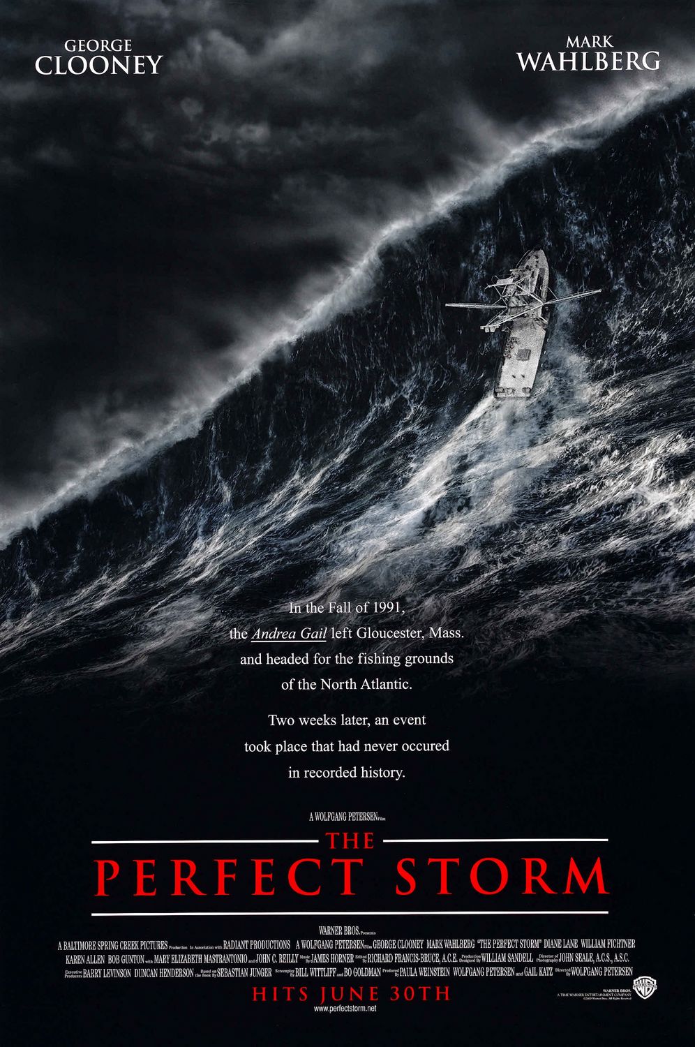 Kusursuz Fırtına - The Perfect Storm (2000) 2000, Aksiyon, Dram, George Clooney, Gerilim, John C. Reilly, Macera, Mark Wahlberg, Sebastian Junger, William D. Wittliff, Wolfgang Petersen