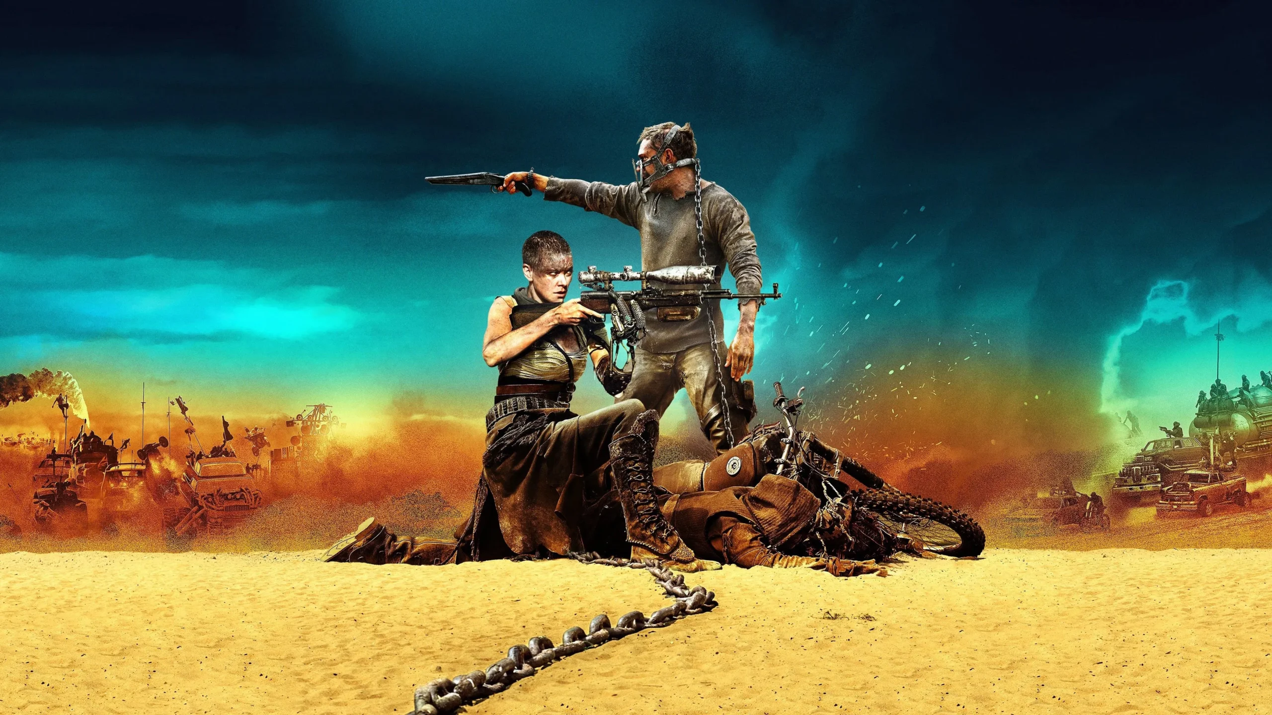 Mad Max: Fury Road (2015) 2 Mad Max: Fury Road (2015) 2015, Aksiyon, Bilim Kurgu, Brendan McCarthy, Charlize Theron, George Miller, Hugh Keays-Byrne, Josh Helman, Macera, Nathan Jones, Nicholas Hoult, Nick Lathouris, Rosie Huntington-Whiteley, Tom Hardy, Zoe Kravitz
