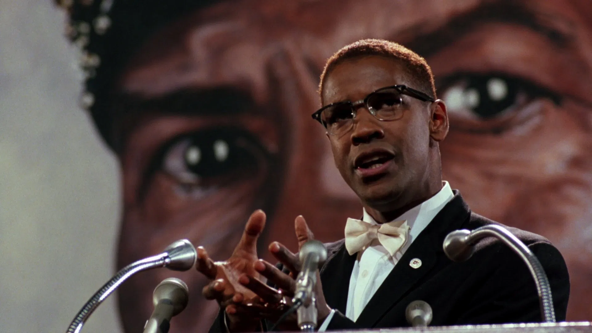 Malcolm X filminden bir fotoğraf.