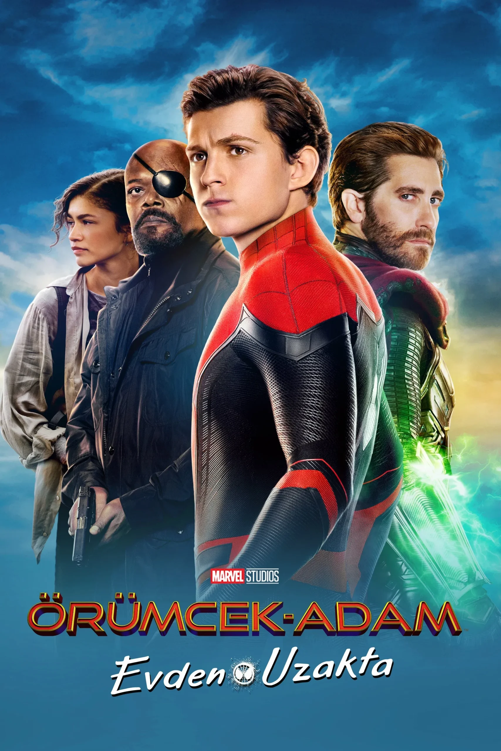 Örümcek Adam: Evden Uzakta filminin posteri.