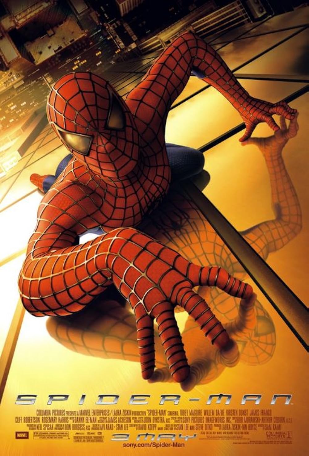 Örümcek Adam - Spider-Man (2002) 2002, Aksiyon, Bilim Kurgu, David Koepp, J.K. Simmons, James Franco, Kristen Dunst, Macera, Sam Raimi, Stan Lee, Steve Ditko, Tobey Maguire, Willem Dafoe
