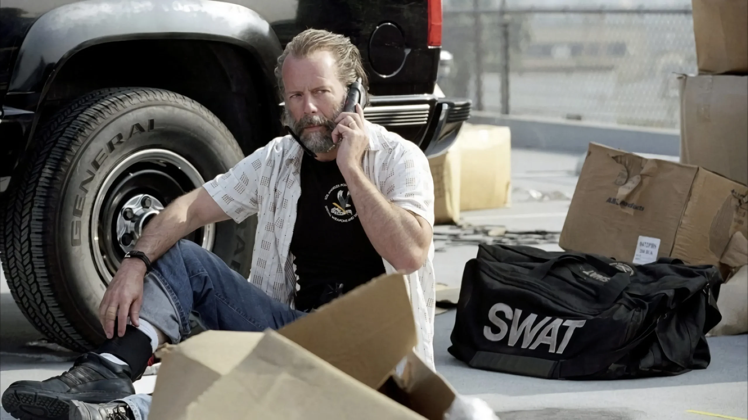 Rehine - The Hostage (2005) 2005, Aksiyon, Ben Foster, Bruce Willis, Doug Richardson, Dram, Florent-Emilio Siri, Gerilim, Jimmy Bennett, Jonathan Tucker, Kevin Pollak, Michelle Horn, Robert Crais, Serena Scott Thomas, Suç